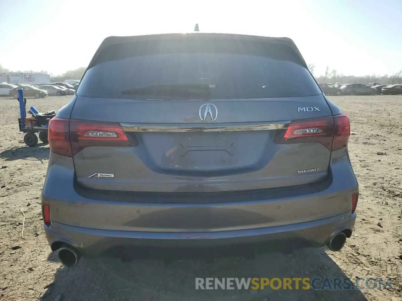 6 Photograph of a damaged car 5J8YD4H00KL016897 ACURA MDX 2019