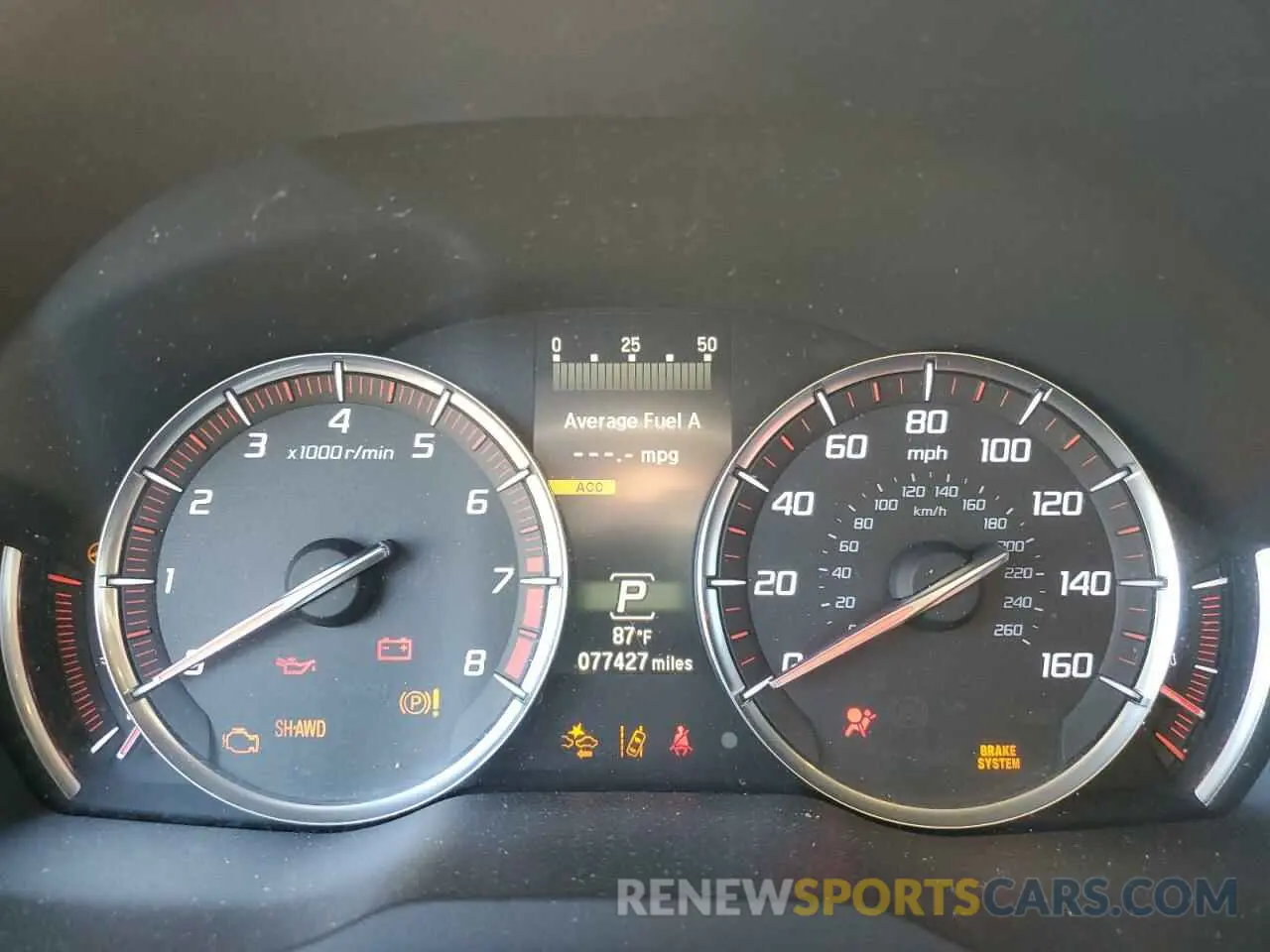 9 Photograph of a damaged car 5J8YD4H00KL016897 ACURA MDX 2019