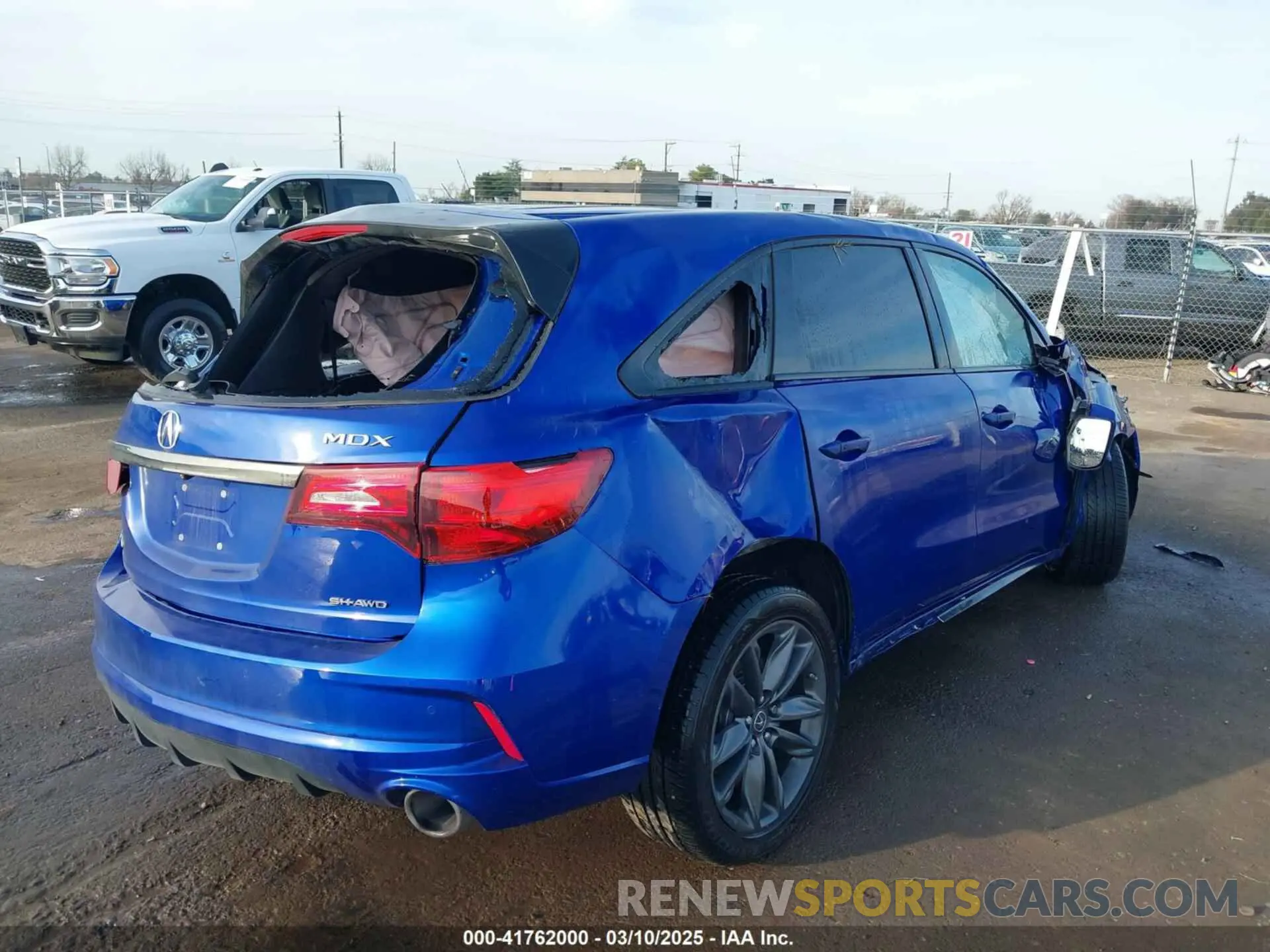 13 Photograph of a damaged car 5J8YD4H06KL028312 ACURA MDX 2019