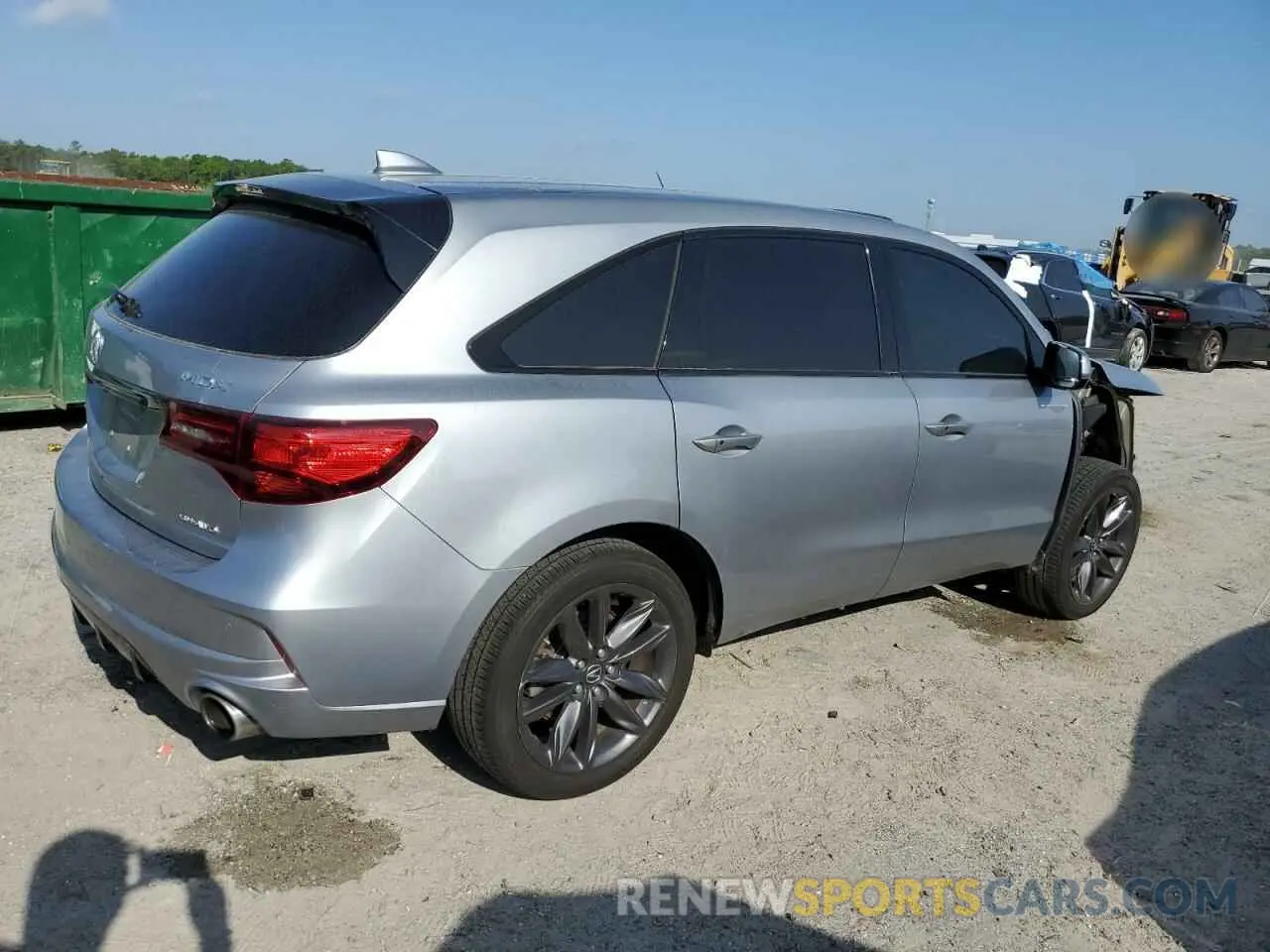 3 Photograph of a damaged car 5J8YD4H07KL010627 ACURA MDX 2019