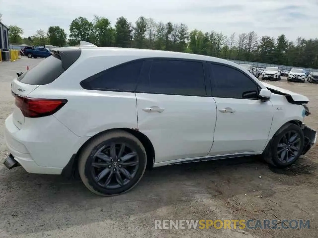 3 Photograph of a damaged car 5J8YD4H09KL802102 ACURA MDX 2019