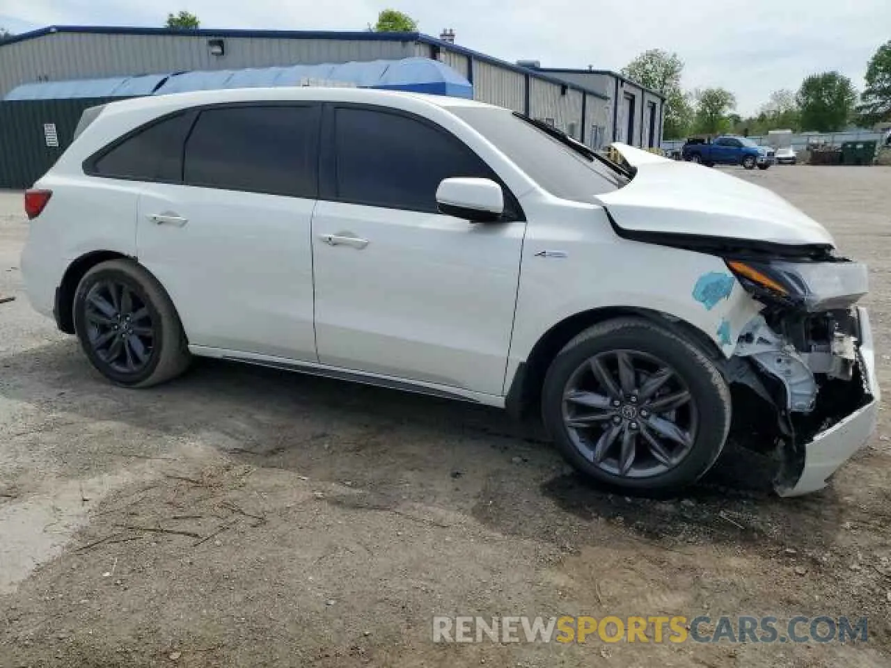 4 Photograph of a damaged car 5J8YD4H09KL802102 ACURA MDX 2019