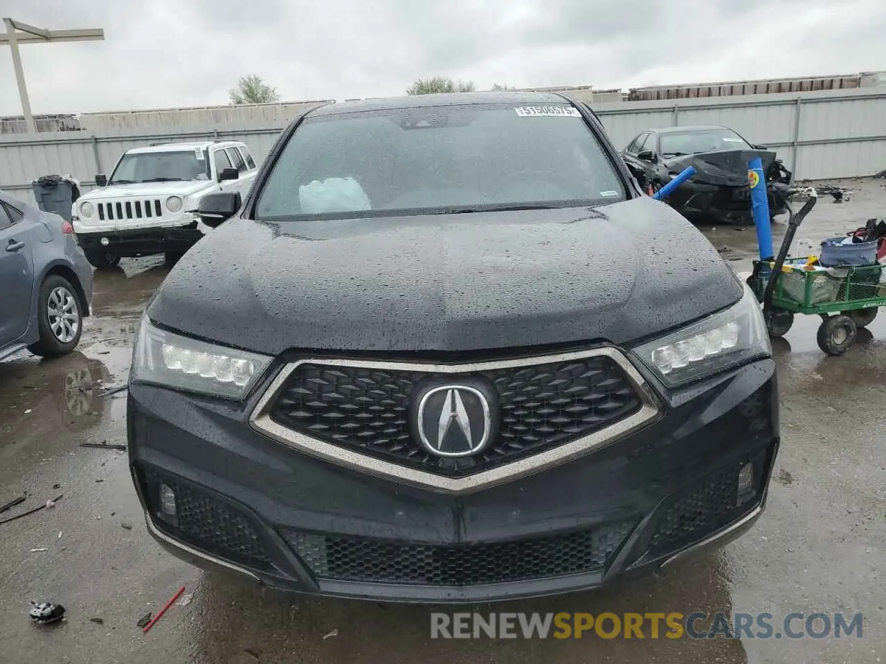 5 Фотография поврежденного автомобиля 5J8YD4H0XKL008399 ACURA MDX 2019