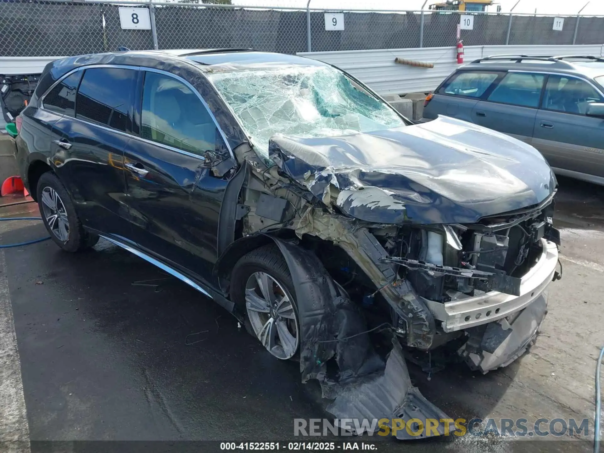 1 Фотография поврежденного автомобиля 5J8YD4H30KL001830 ACURA MDX 2019