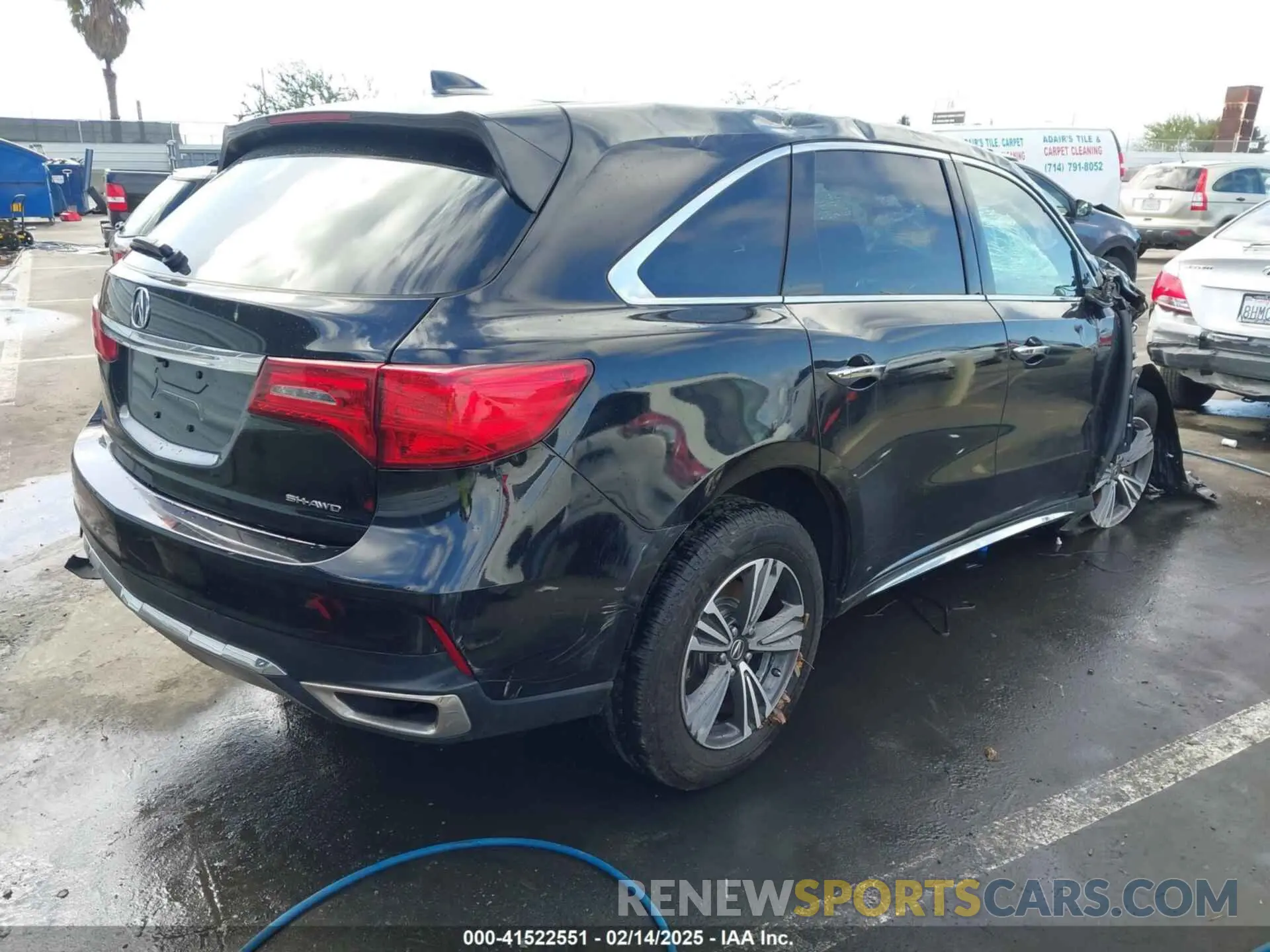4 Фотография поврежденного автомобиля 5J8YD4H30KL001830 ACURA MDX 2019