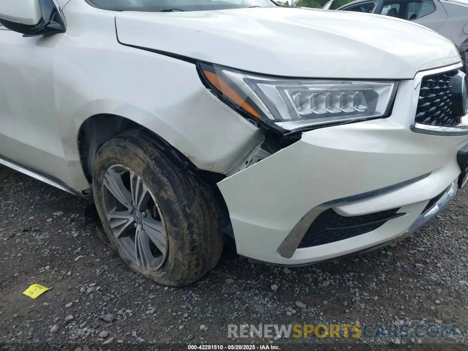 6 Photograph of a damaged car 5J8YD4H33KL017648 ACURA MDX 2019