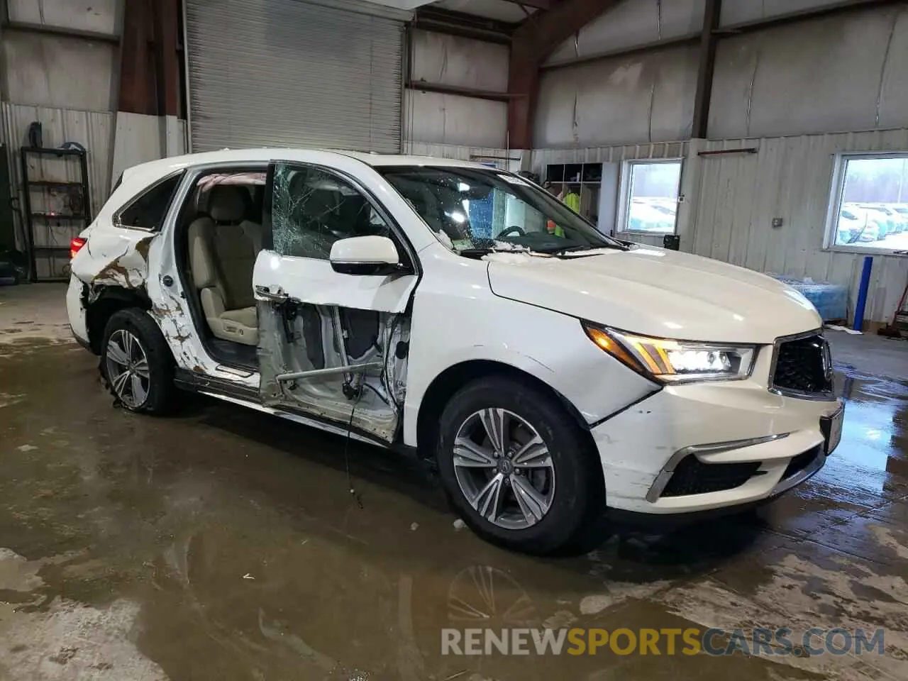 4 Фотография поврежденного автомобиля 5J8YD4H33KL033624 ACURA MDX 2019
