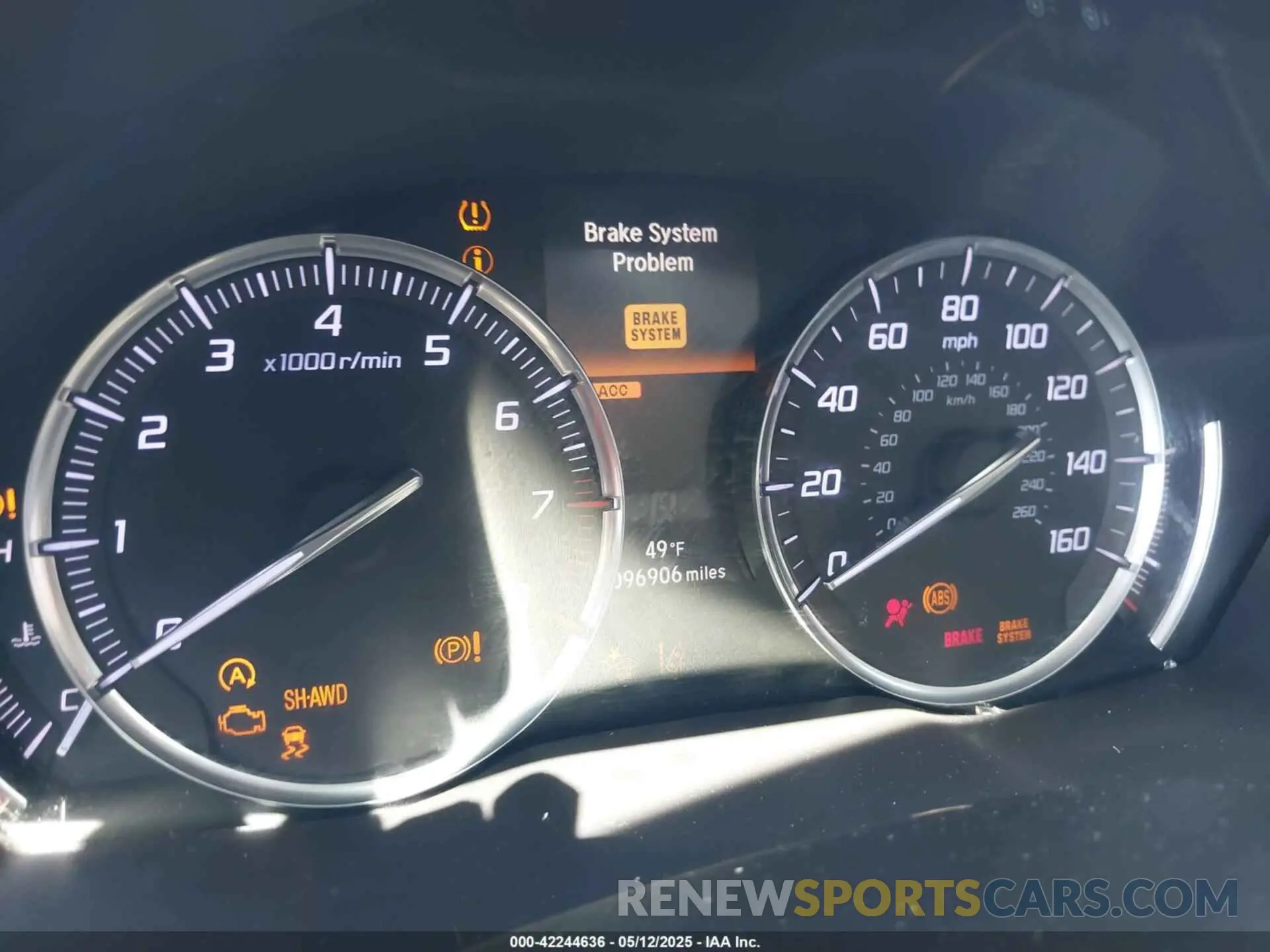 14 Photograph of a damaged car 5J8YD4H33KL036278 ACURA MDX 2019