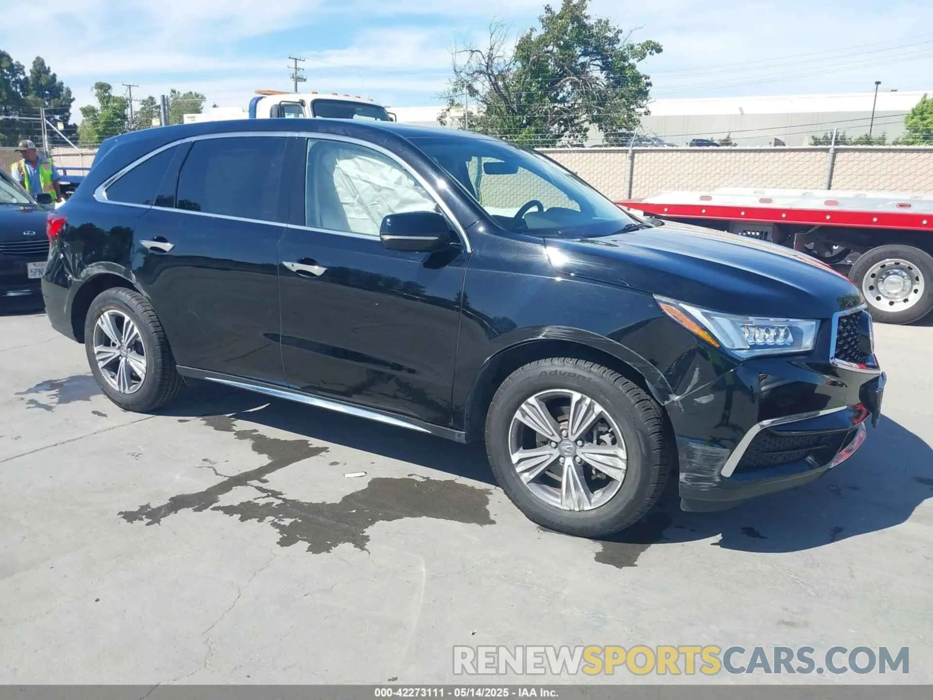 1 Фотография поврежденного автомобиля 5J8YD4H38KL001980 ACURA MDX 2019