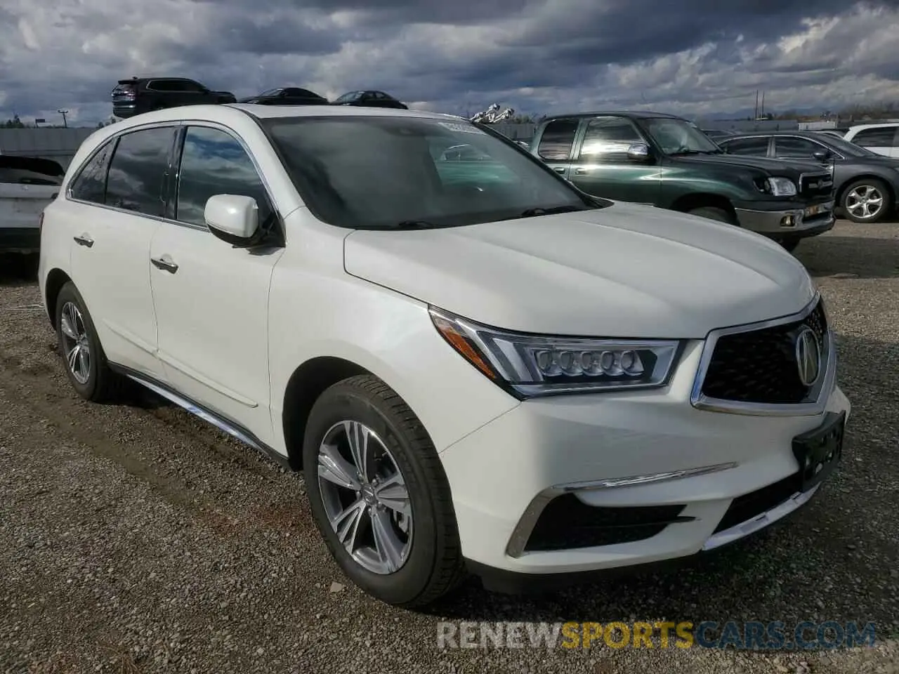 4 Photograph of a damaged car 5J8YD4H39KL018108 ACURA MDX 2019
