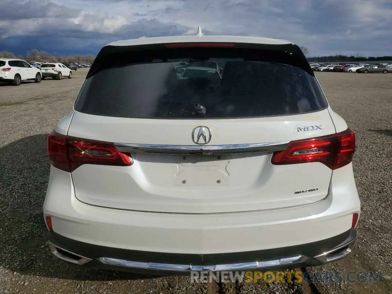 6 Photograph of a damaged car 5J8YD4H39KL018108 ACURA MDX 2019