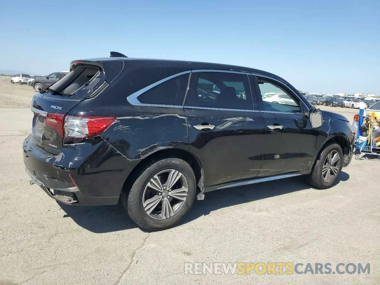 3 Photograph of a damaged car 5J8YD4H39KL025382 ACURA MDX 2019