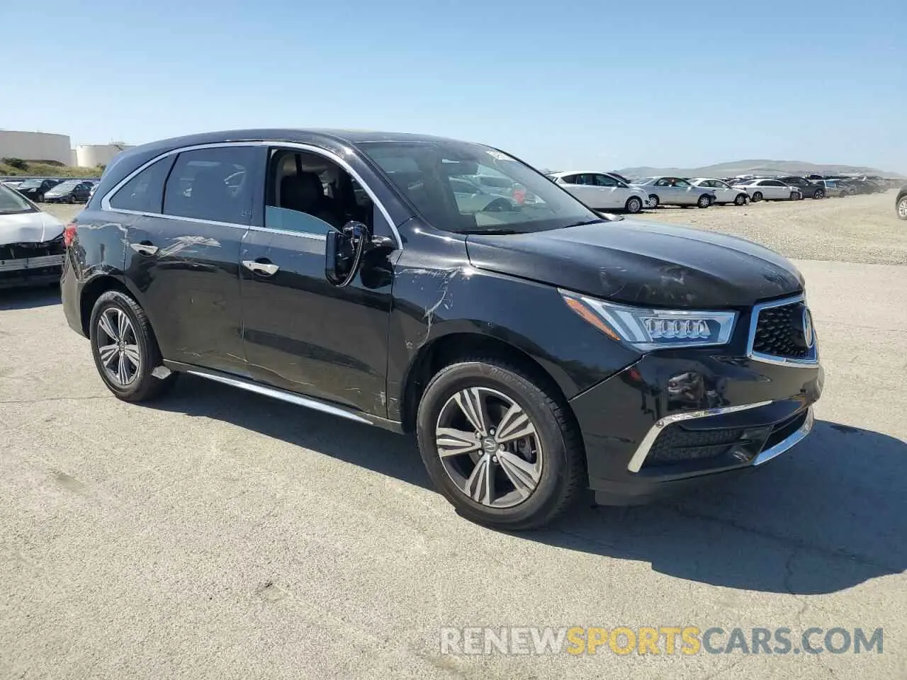 4 Photograph of a damaged car 5J8YD4H39KL025382 ACURA MDX 2019