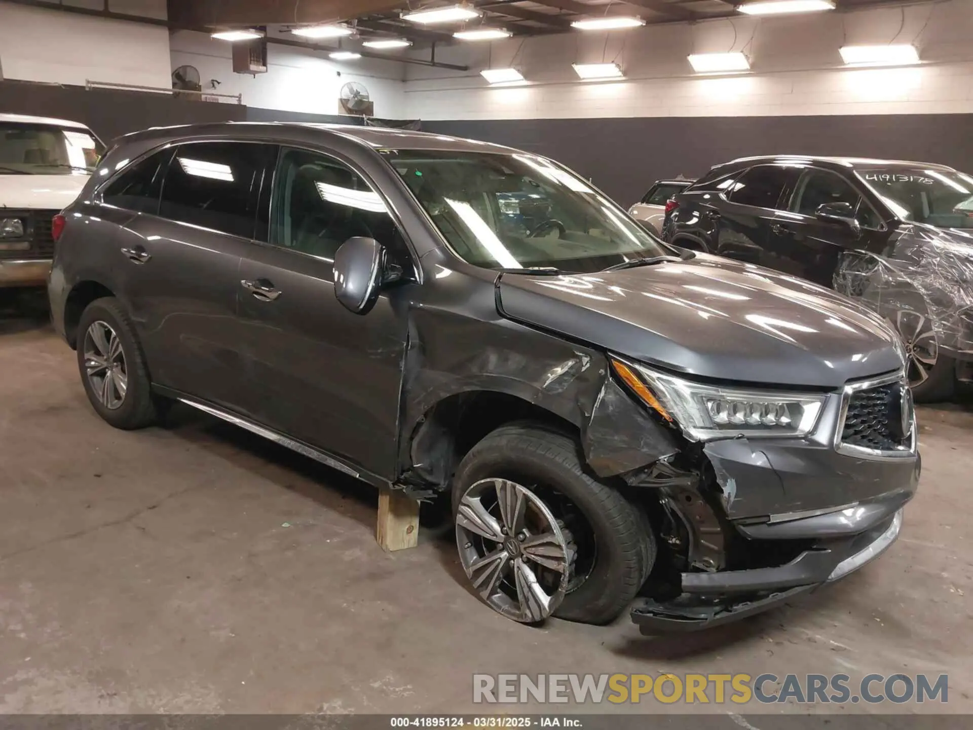 1 Фотография поврежденного автомобиля 5J8YD4H39KL031747 ACURA MDX 2019