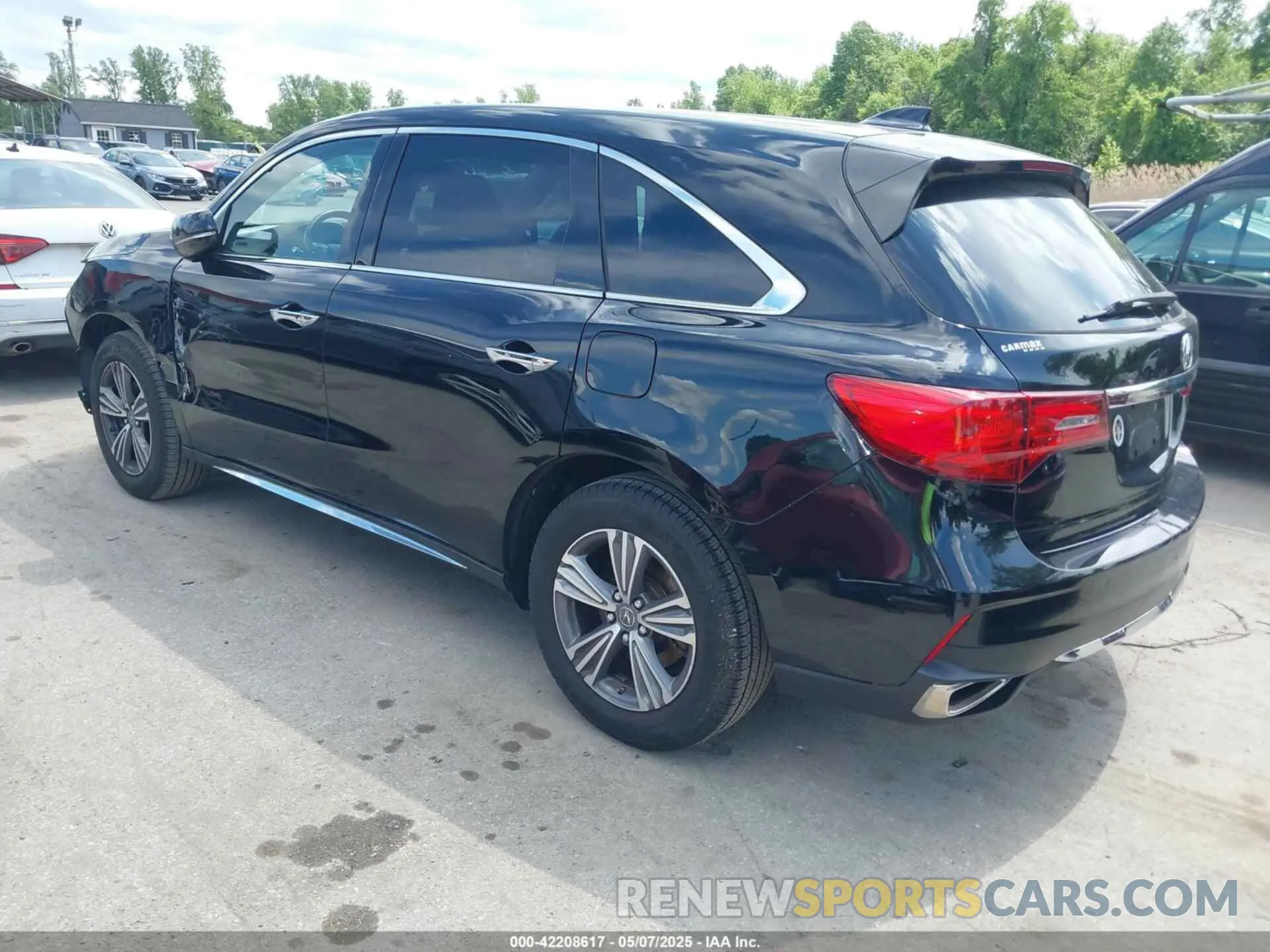 3 Photograph of a damaged car 5J8YD4H39KL034129 ACURA MDX 2019