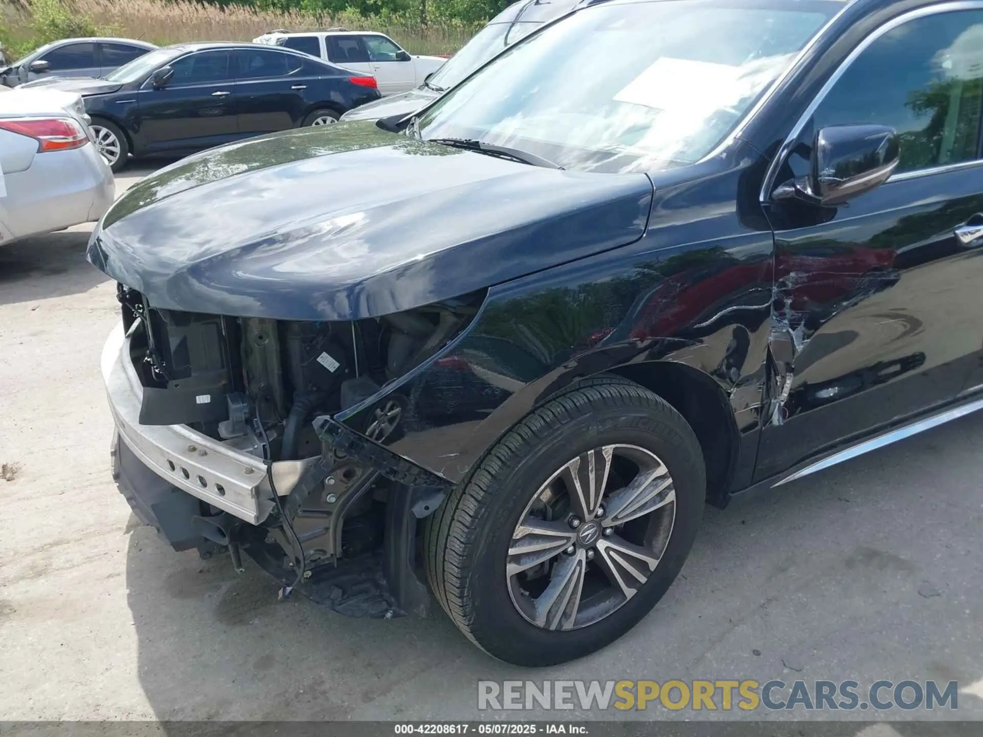 6 Photograph of a damaged car 5J8YD4H39KL034129 ACURA MDX 2019