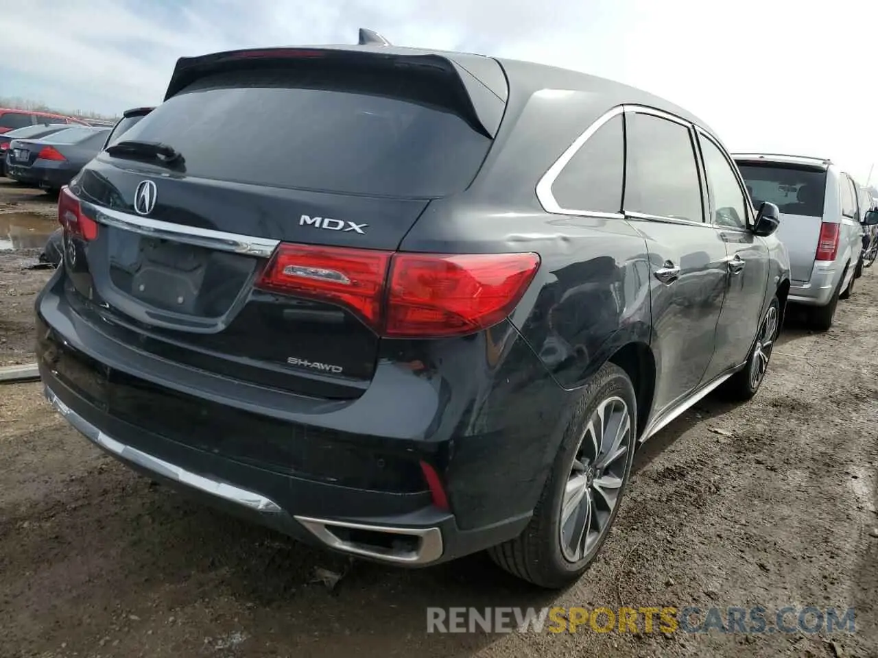 3 Photograph of a damaged car 5J8YD4H57KL033577 ACURA MDX 2019