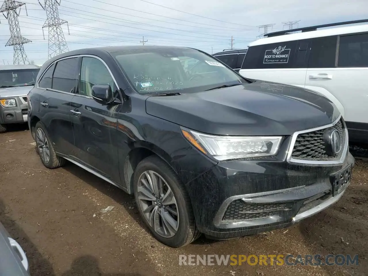 4 Photograph of a damaged car 5J8YD4H57KL033577 ACURA MDX 2019