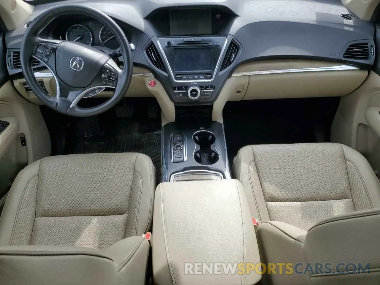 8 Photograph of a damaged car 5J8YD4H57KL033577 ACURA MDX 2019