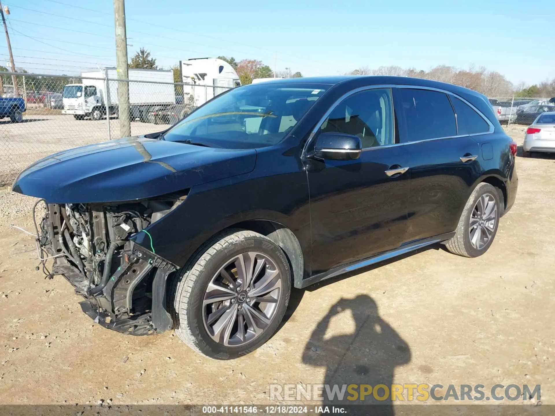 2 Фотография поврежденного автомобиля 5J8YD4H58KL027660 ACURA MDX 2019
