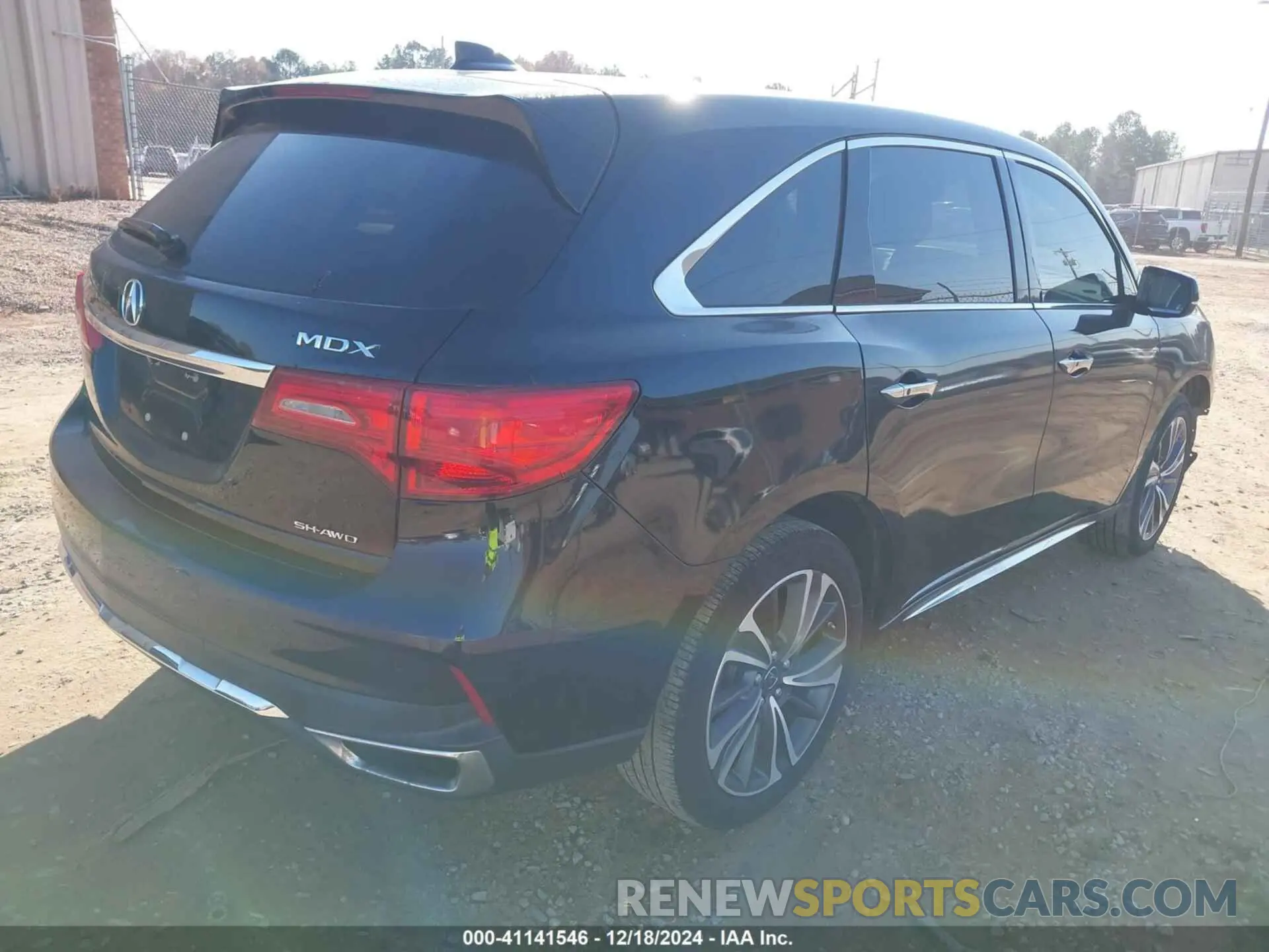 4 Фотография поврежденного автомобиля 5J8YD4H58KL027660 ACURA MDX 2019