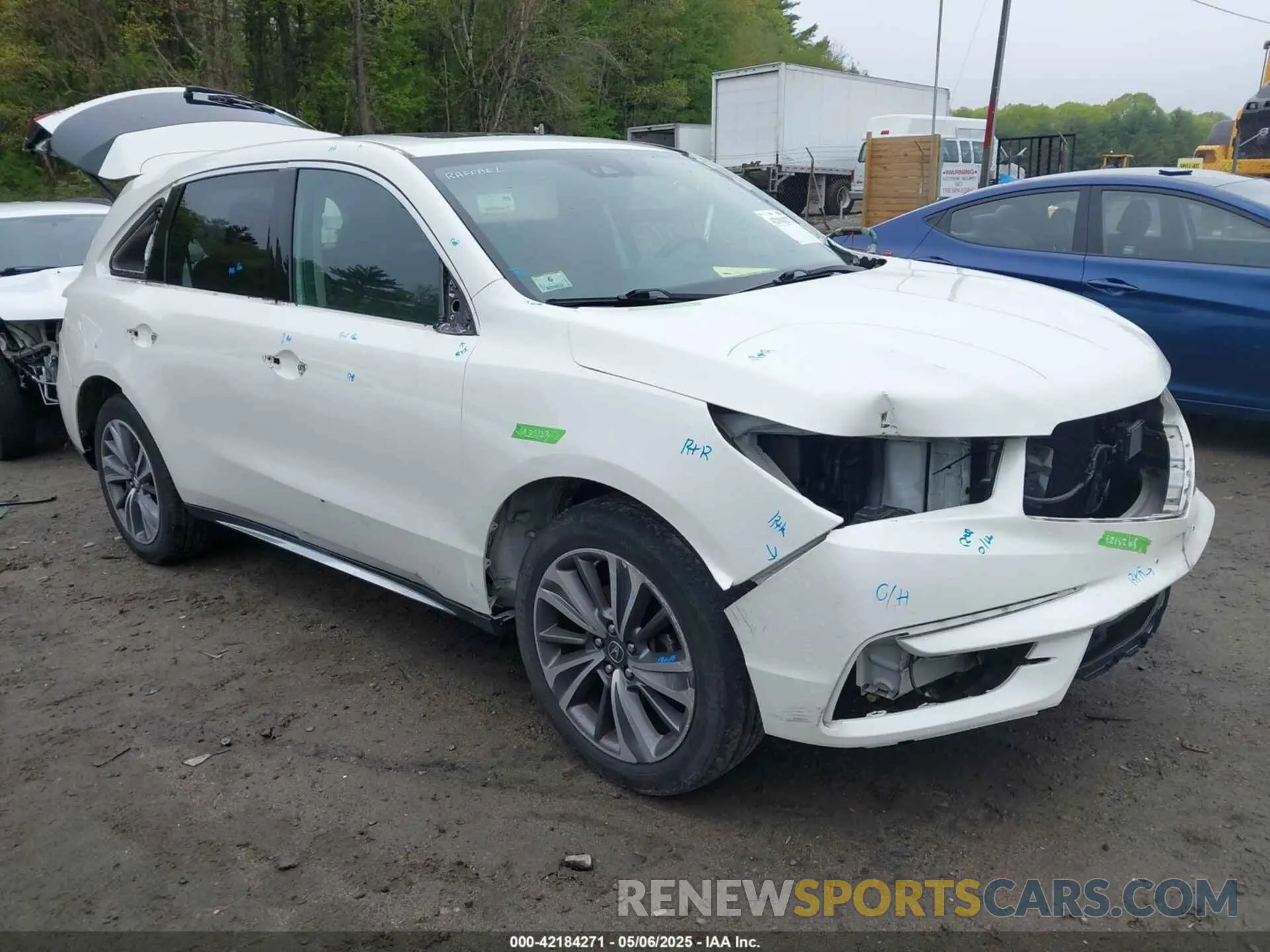 1 Фотография поврежденного автомобиля 5J8YD4H5XKL020502 ACURA MDX 2019
