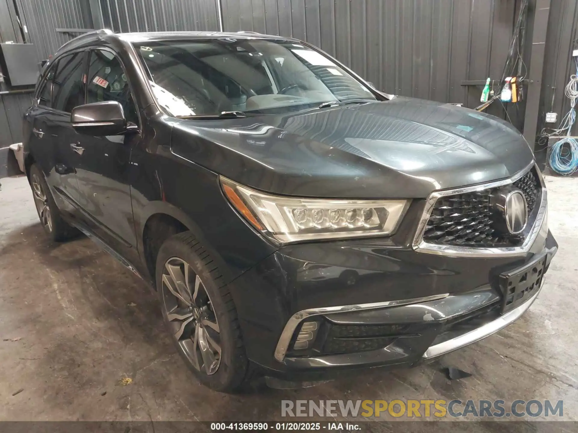 1 Фотография поврежденного автомобиля 5J8YD4H89KL001353 ACURA MDX 2019