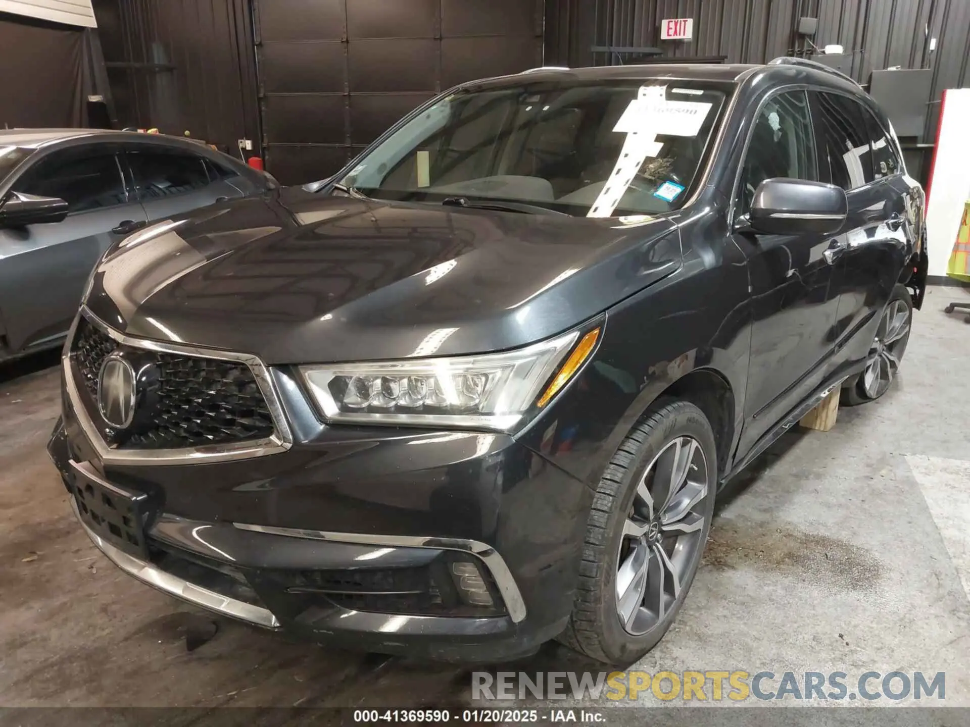 2 Фотография поврежденного автомобиля 5J8YD4H89KL001353 ACURA MDX 2019