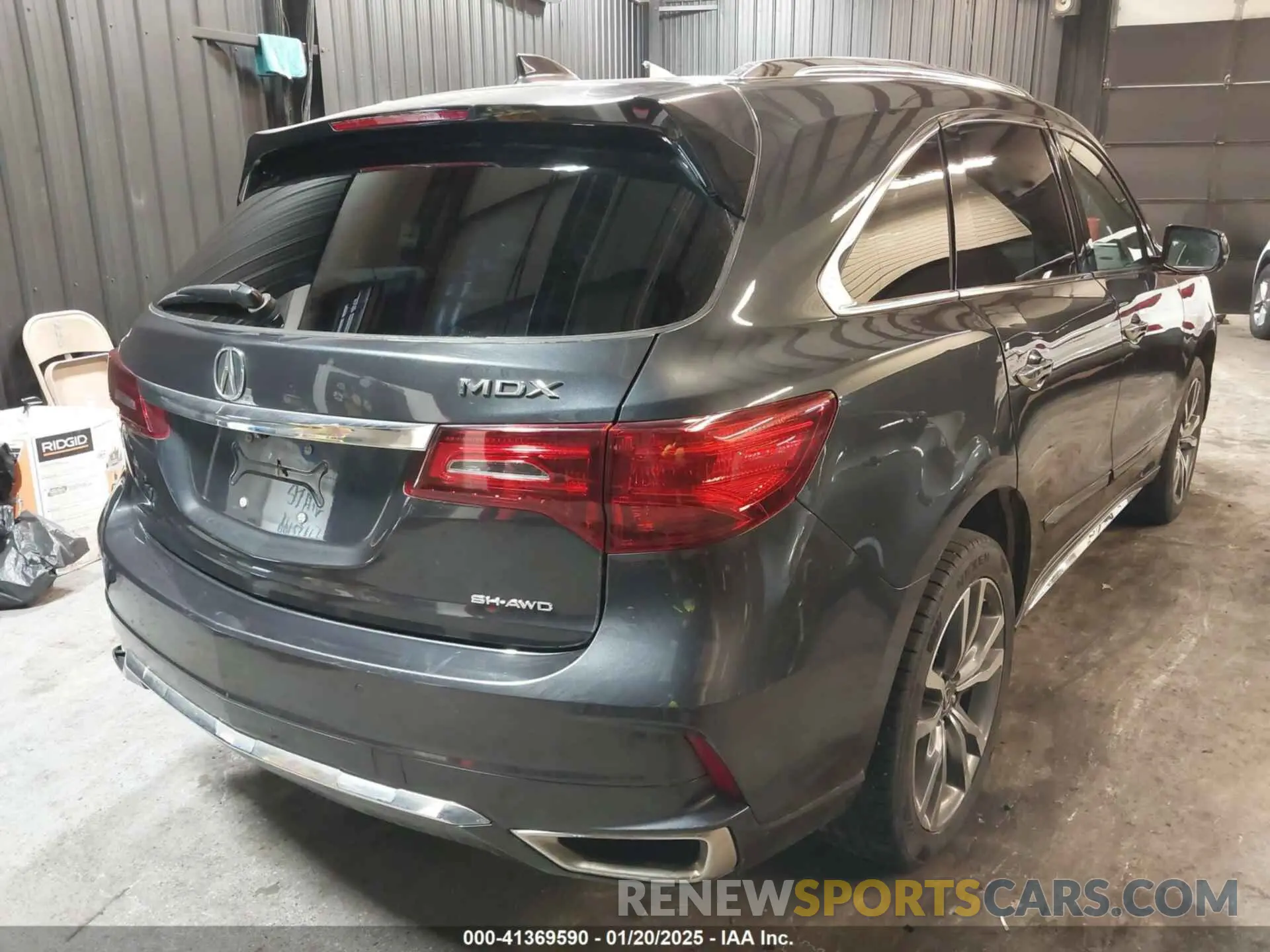 4 Фотография поврежденного автомобиля 5J8YD4H89KL001353 ACURA MDX 2019