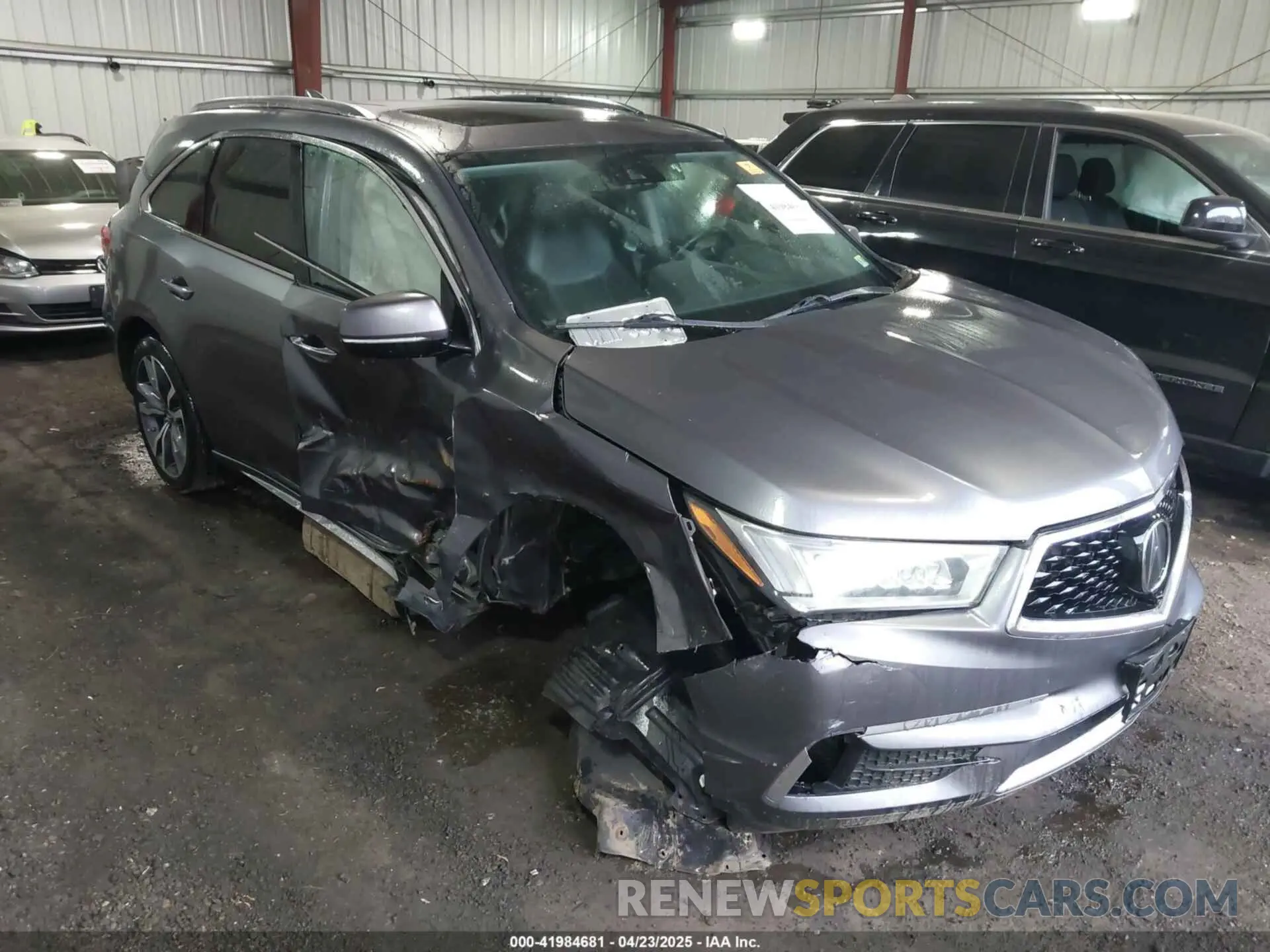 1 Фотография поврежденного автомобиля 5J8YD4H8XKL003483 ACURA MDX 2019