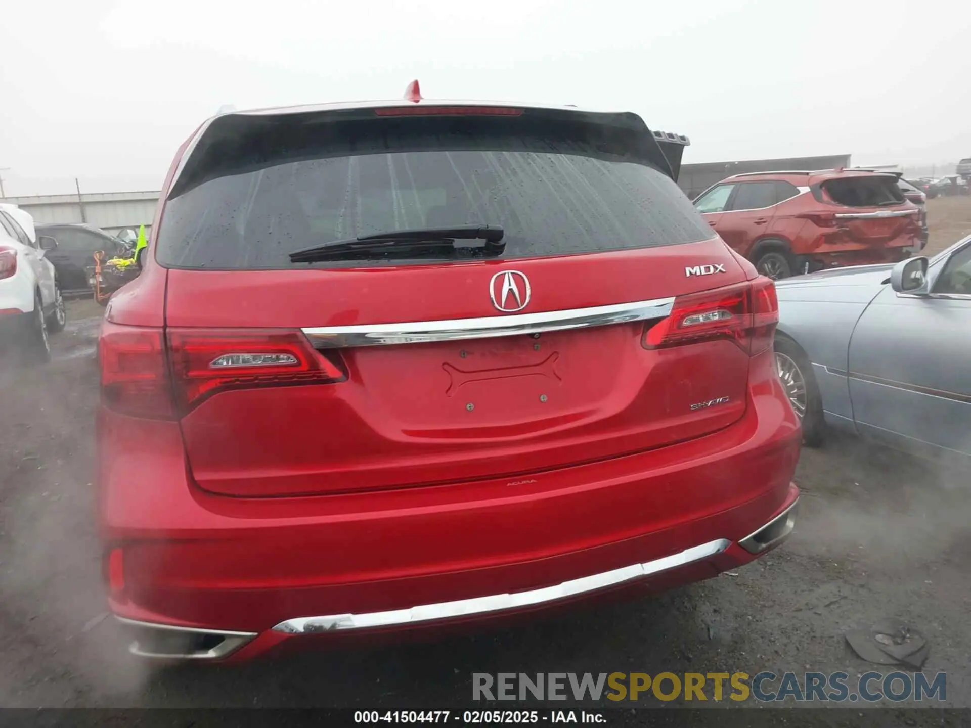 16 Photograph of a damaged car 5J8YD4H8XKL013639 ACURA MDX 2019