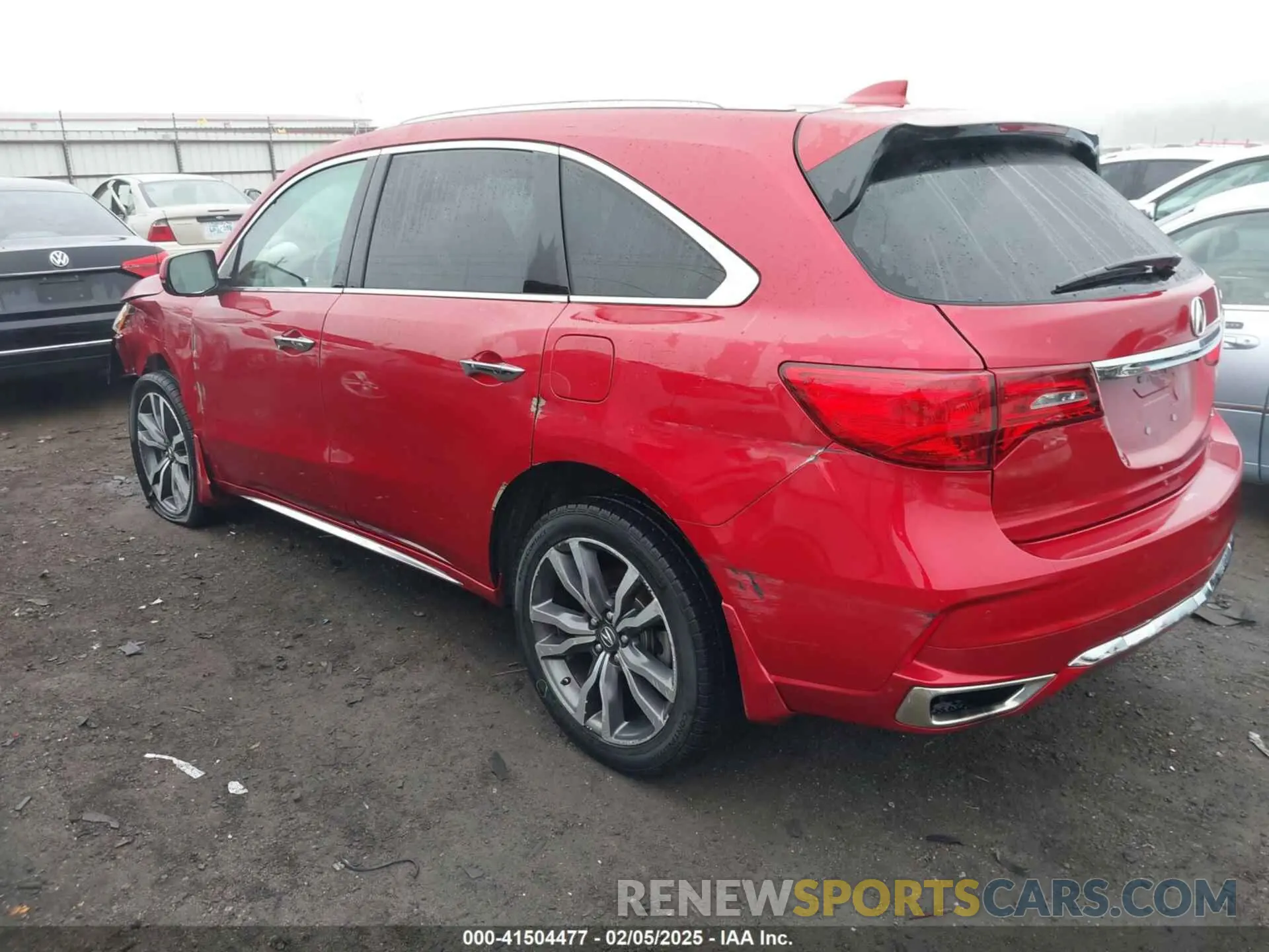 3 Photograph of a damaged car 5J8YD4H8XKL013639 ACURA MDX 2019