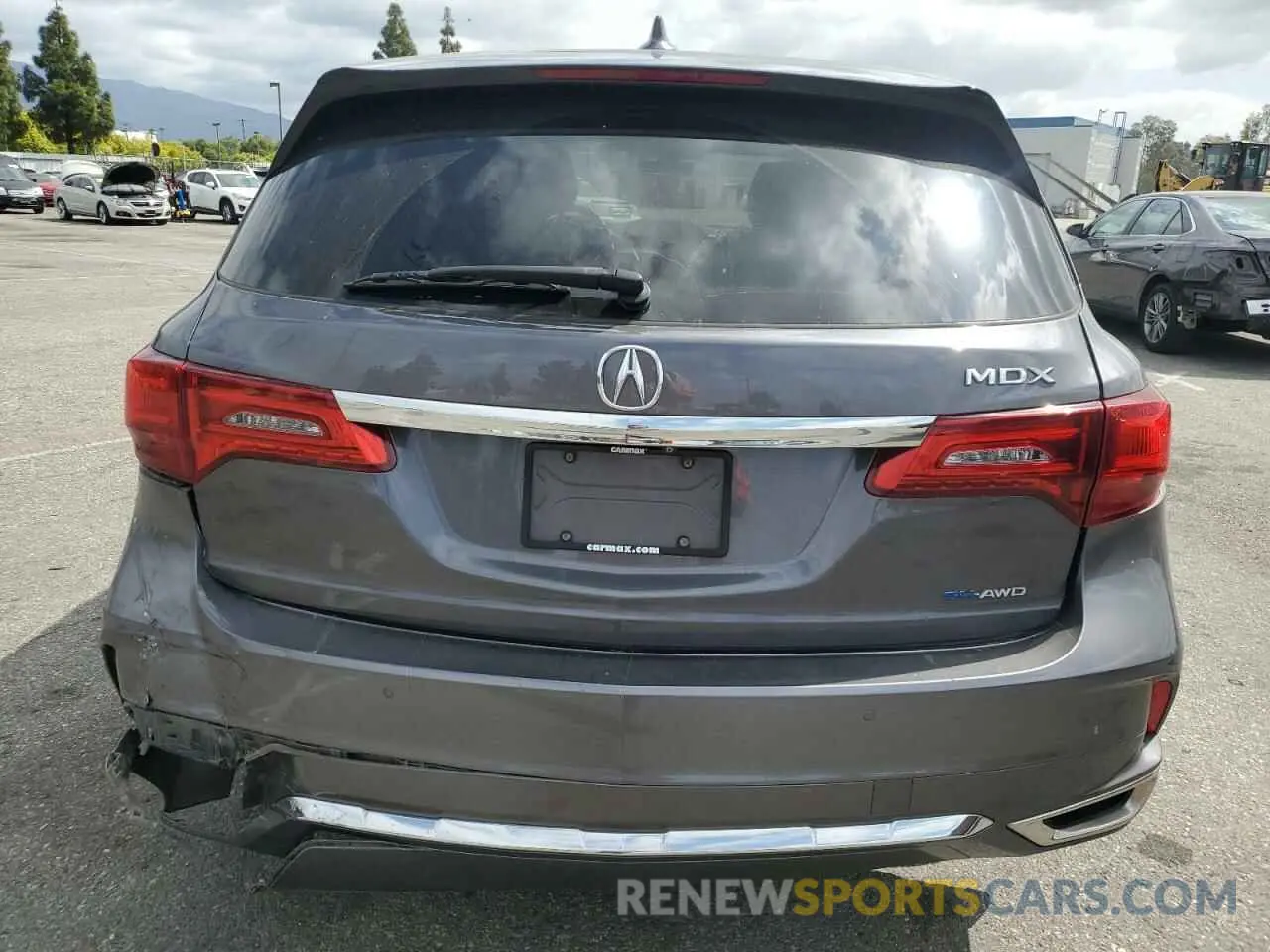 6 Photograph of a damaged car 5J8YD7H5XKL001546 ACURA MDX 2019