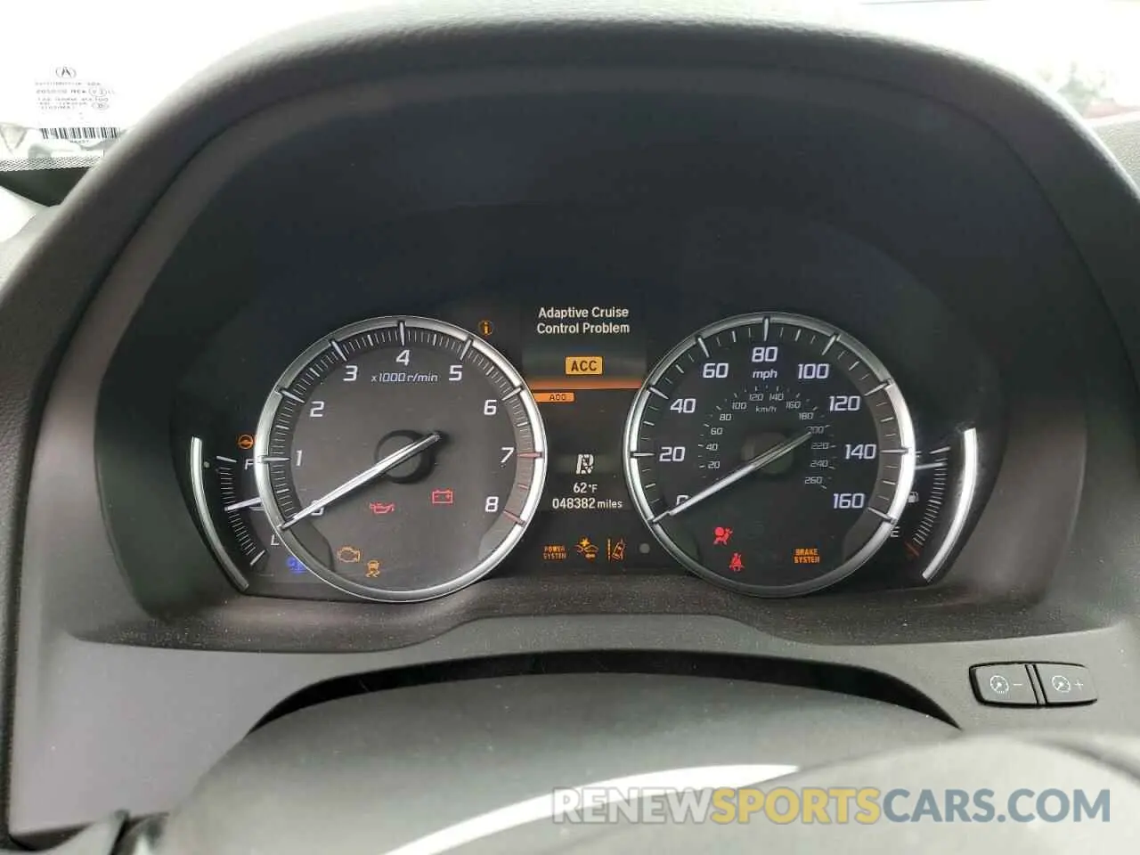 9 Photograph of a damaged car 5J8YD7H5XKL001546 ACURA MDX 2019