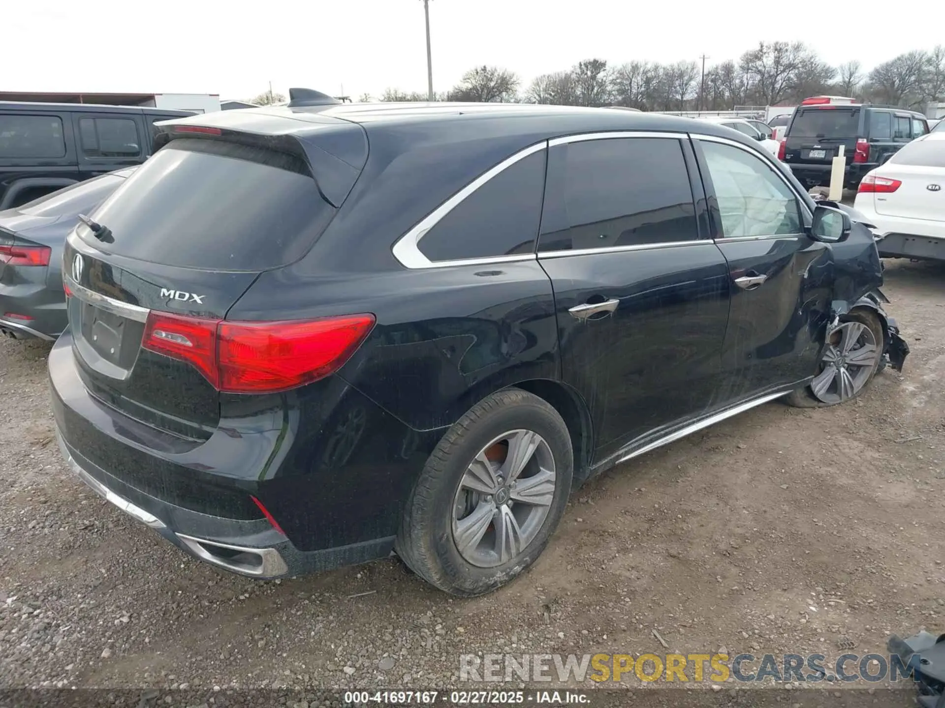 4 Фотография поврежденного автомобиля 5J8YD3H32LL005034 ACURA MDX 2020