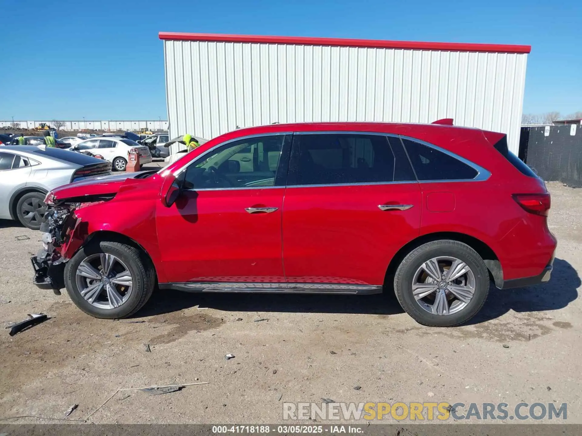 14 Photograph of a damaged car 5J8YD3H33LL013420 ACURA MDX 2020