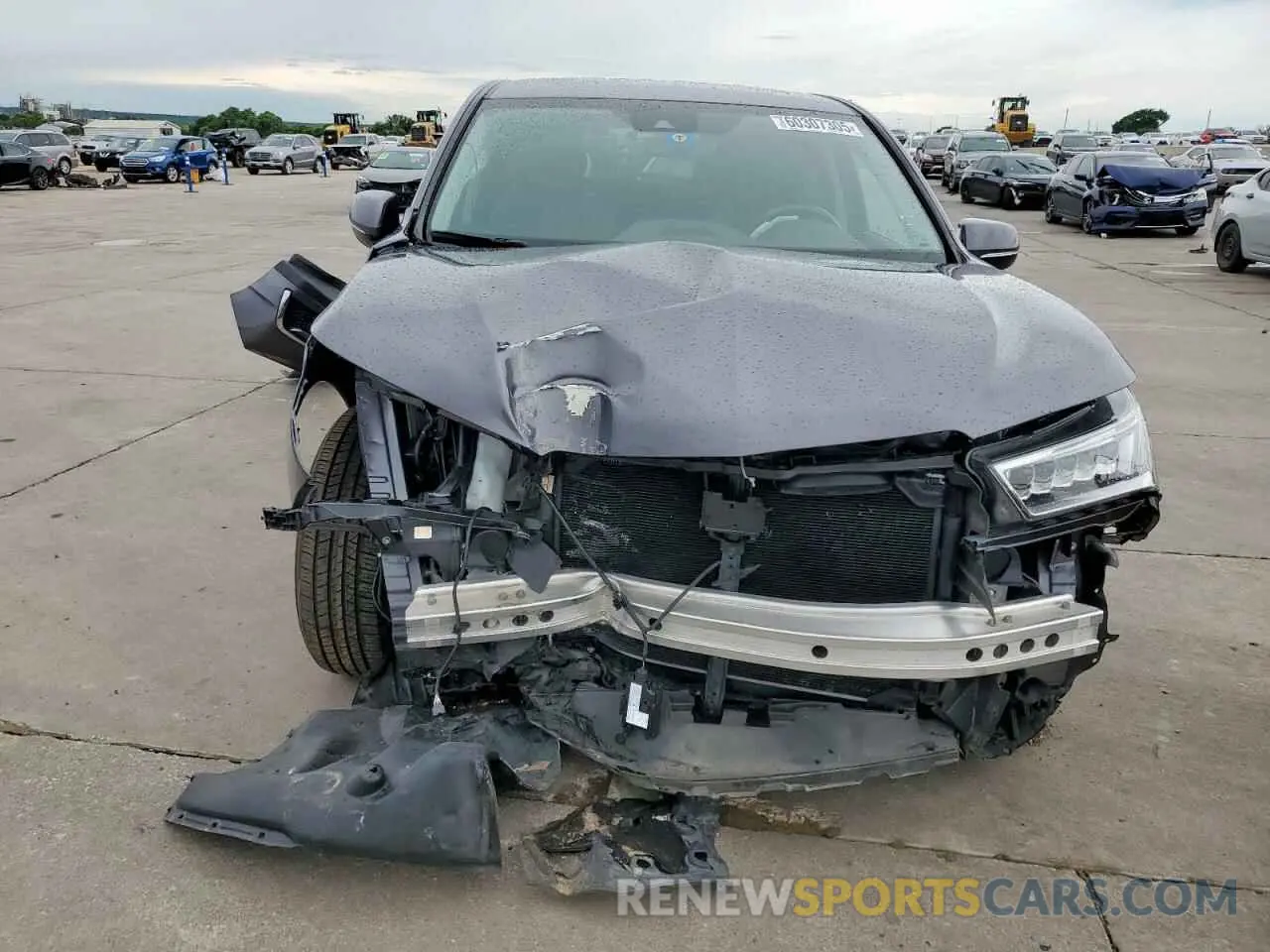 5 Photograph of a damaged car 5J8YD3H34LL002393 ACURA MDX 2020