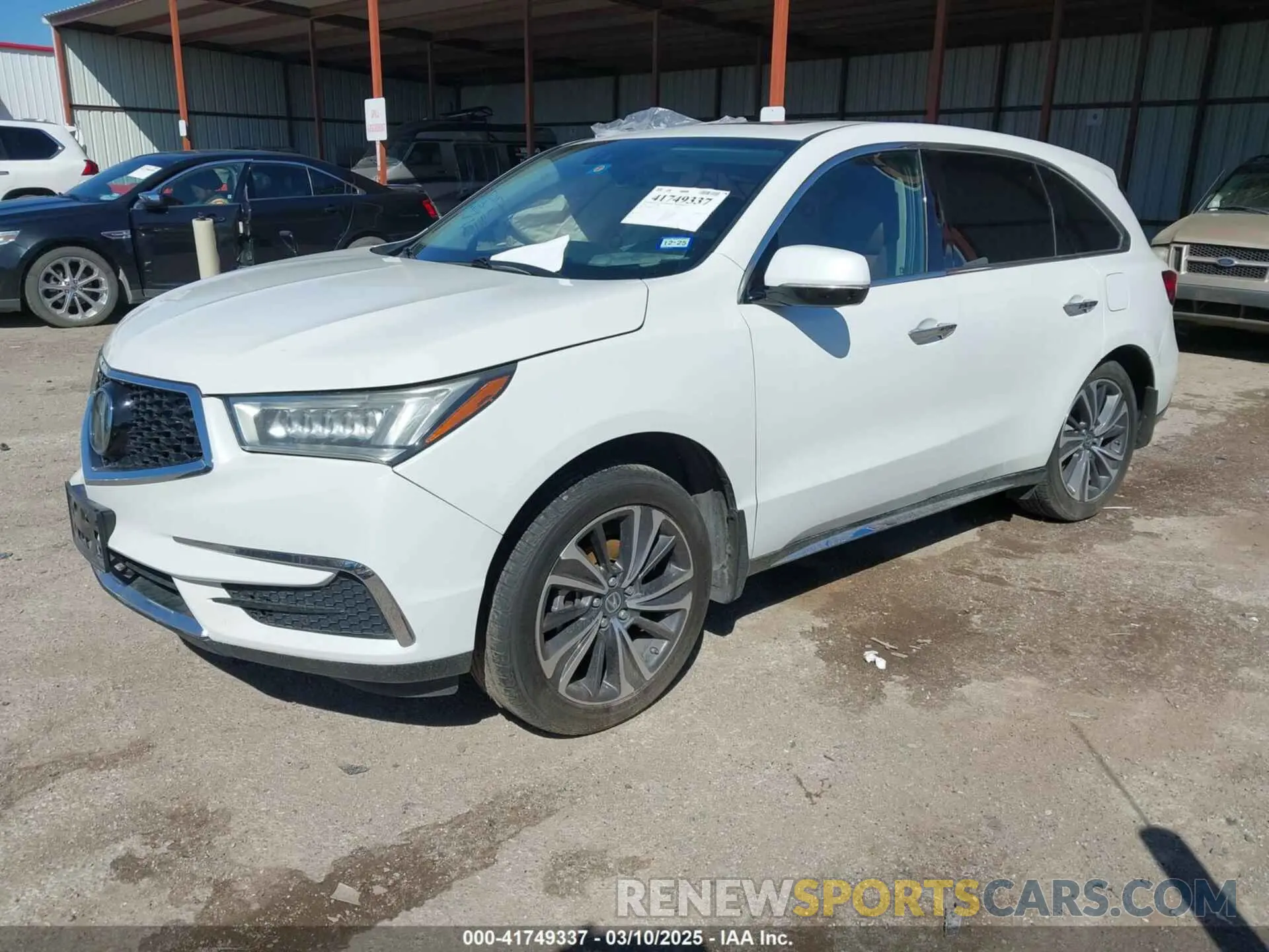 2 Фотография поврежденного автомобиля 5J8YD3H50LL012887 ACURA MDX 2020