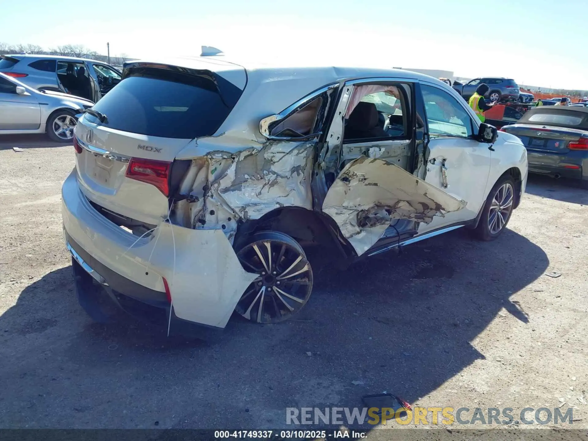 4 Фотография поврежденного автомобиля 5J8YD3H50LL012887 ACURA MDX 2020