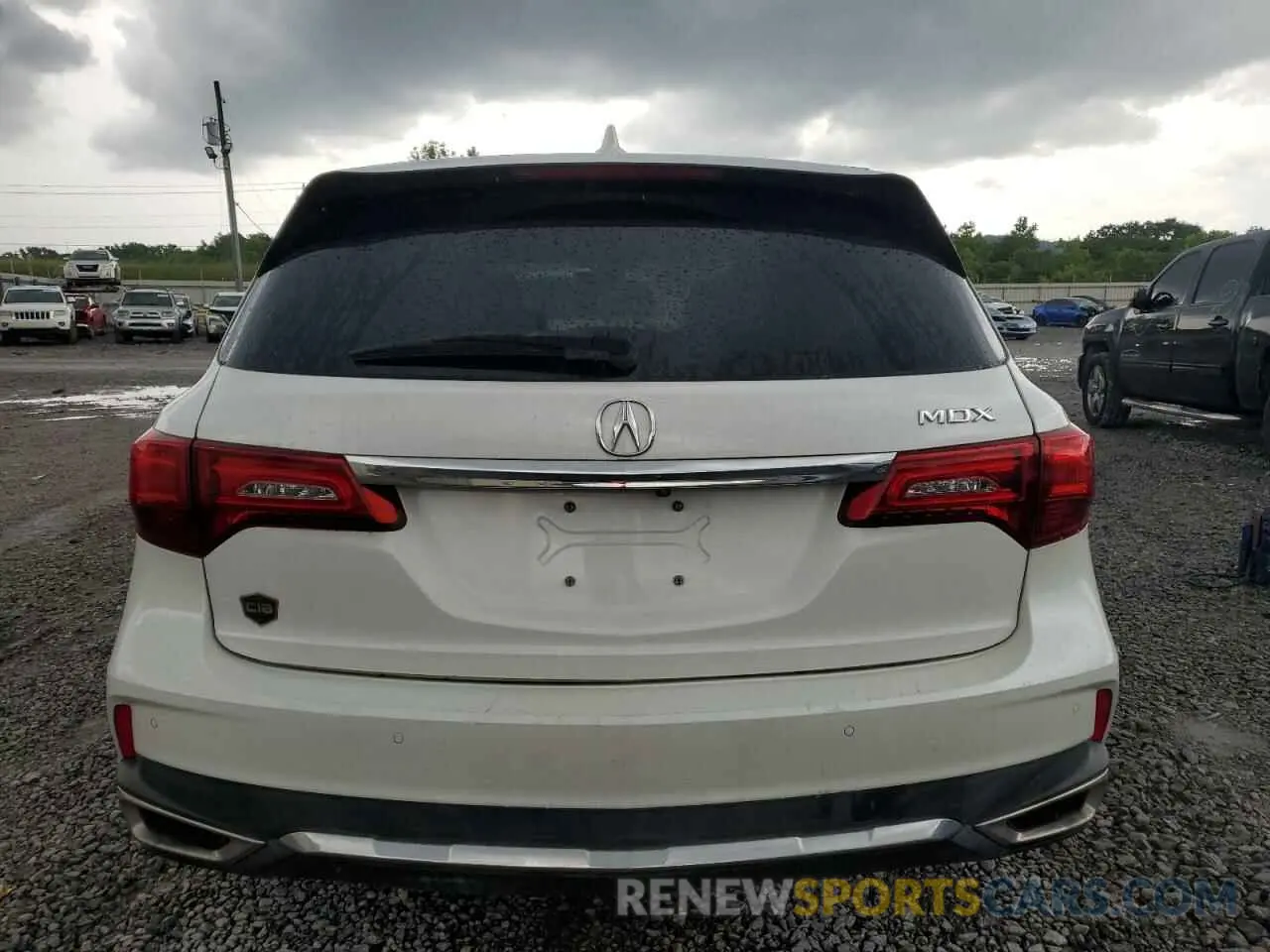 6 Photograph of a damaged car 5J8YD3H51LL000487 ACURA MDX 2020
