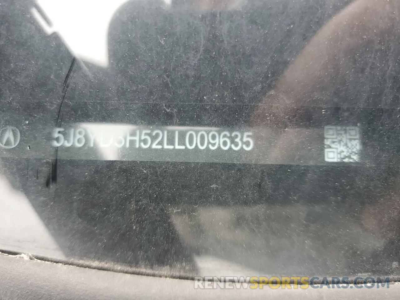 15 Photograph of a damaged car 5J8YD3H52LL009635 ACURA MDX 2020