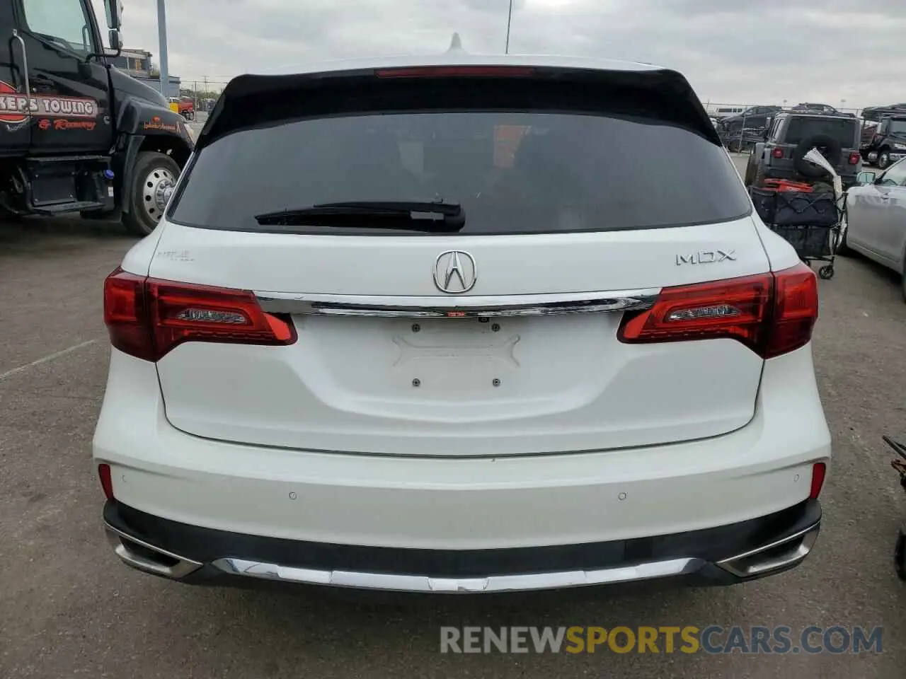 6 Photograph of a damaged car 5J8YD3H52LL009635 ACURA MDX 2020