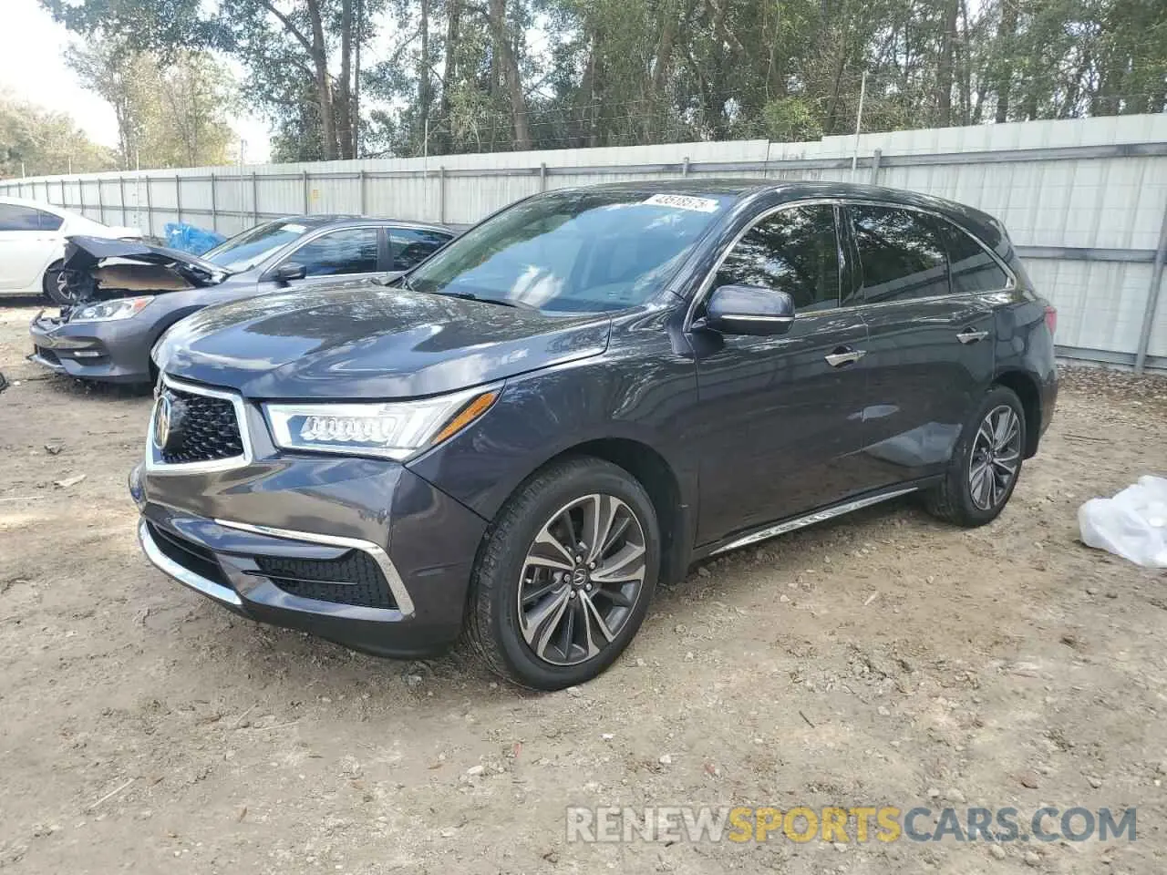 1 Фотография поврежденного автомобиля 5J8YD3H54LL000726 ACURA MDX 2020