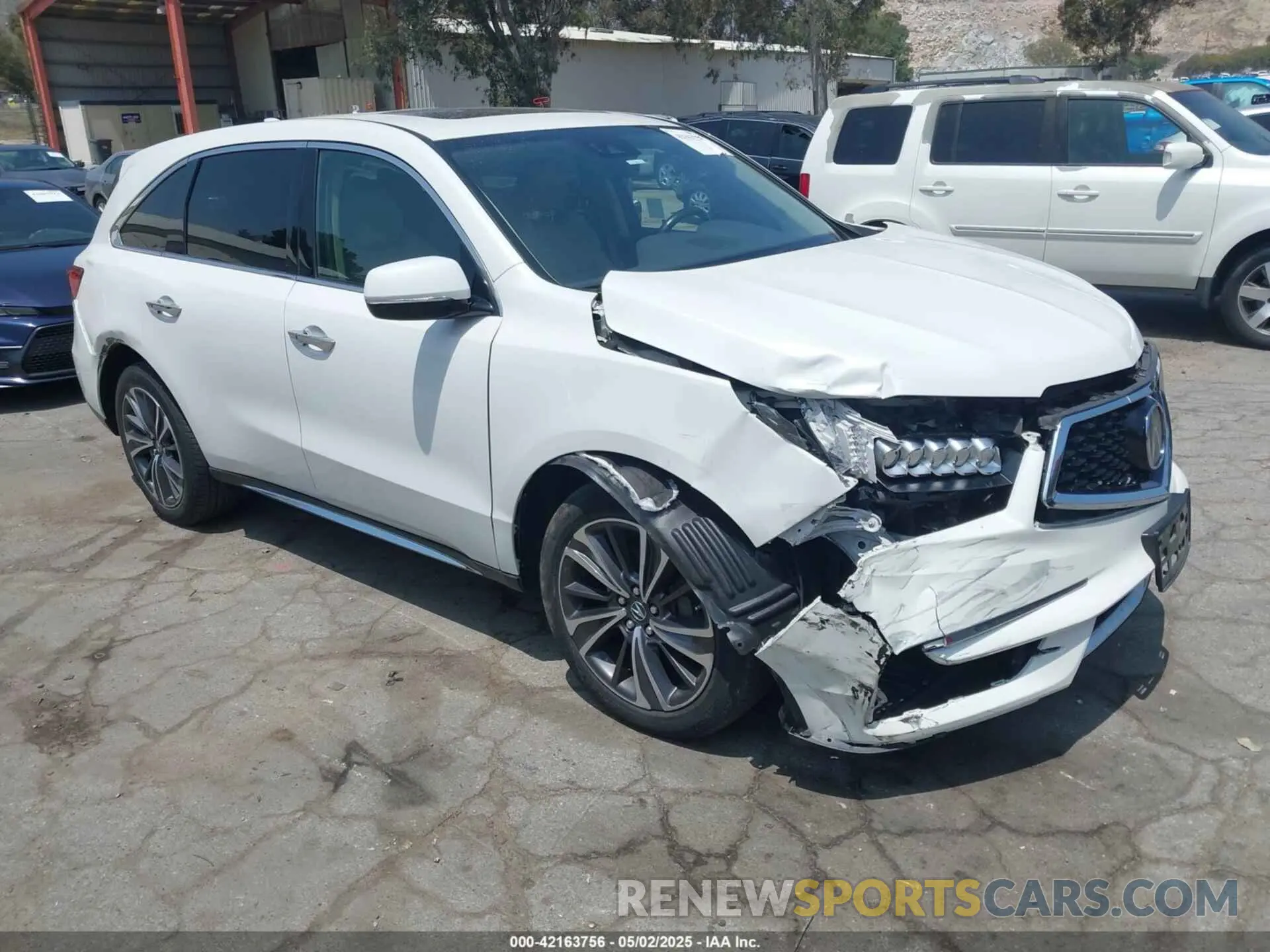 1 Фотография поврежденного автомобиля 5J8YD3H54LL001794 ACURA MDX 2020