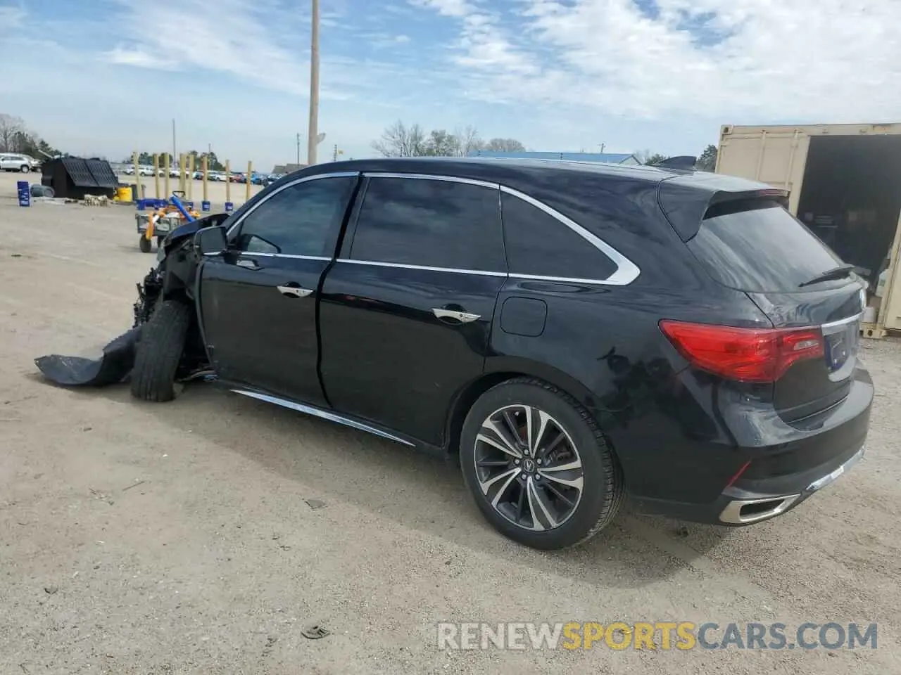 2 Фотография поврежденного автомобиля 5J8YD3H58LL007727 ACURA MDX 2020