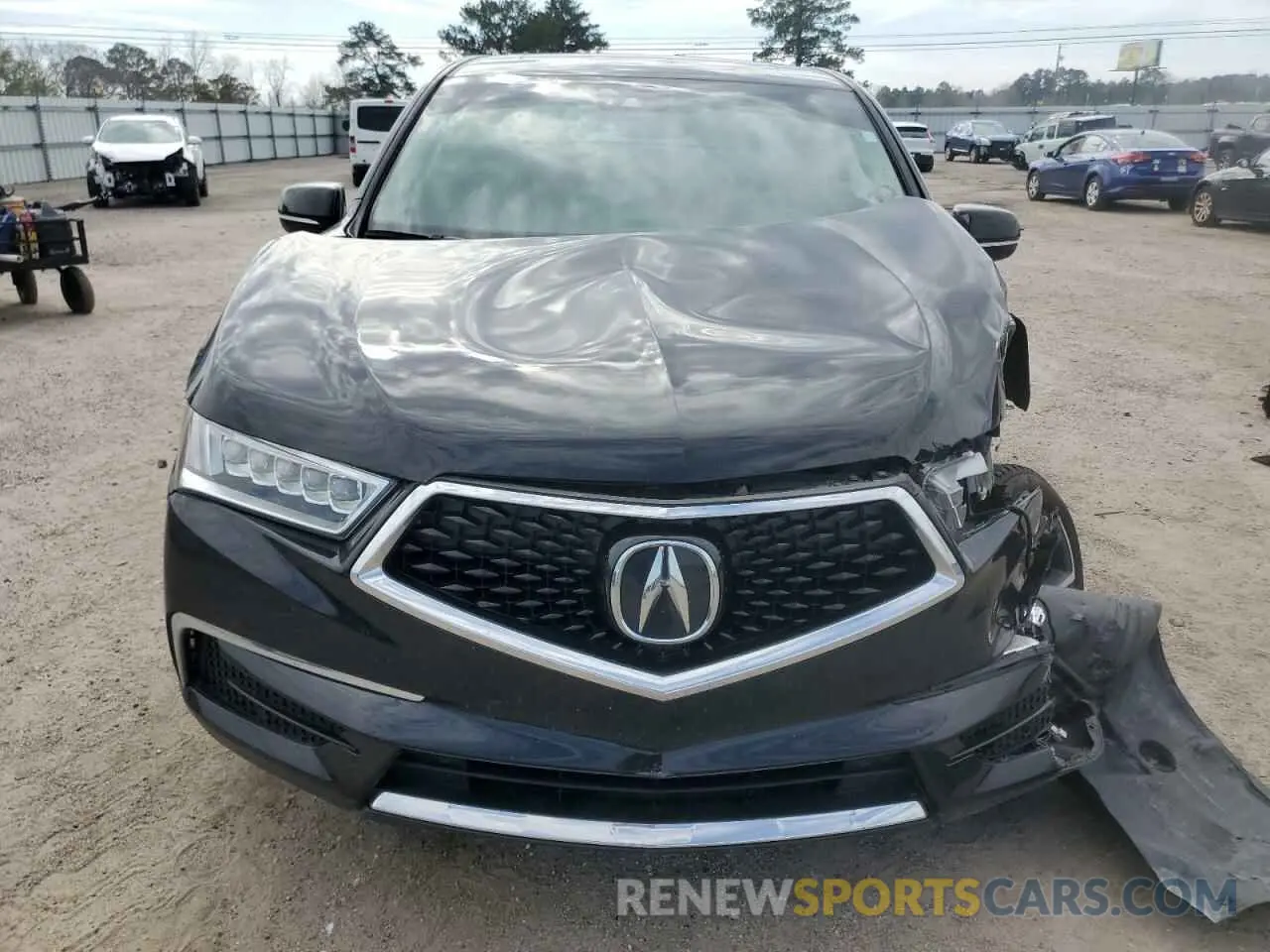5 Фотография поврежденного автомобиля 5J8YD3H58LL007727 ACURA MDX 2020