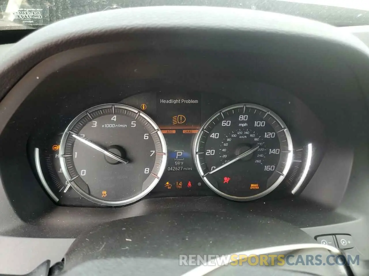 9 Фотография поврежденного автомобиля 5J8YD3H58LL007727 ACURA MDX 2020