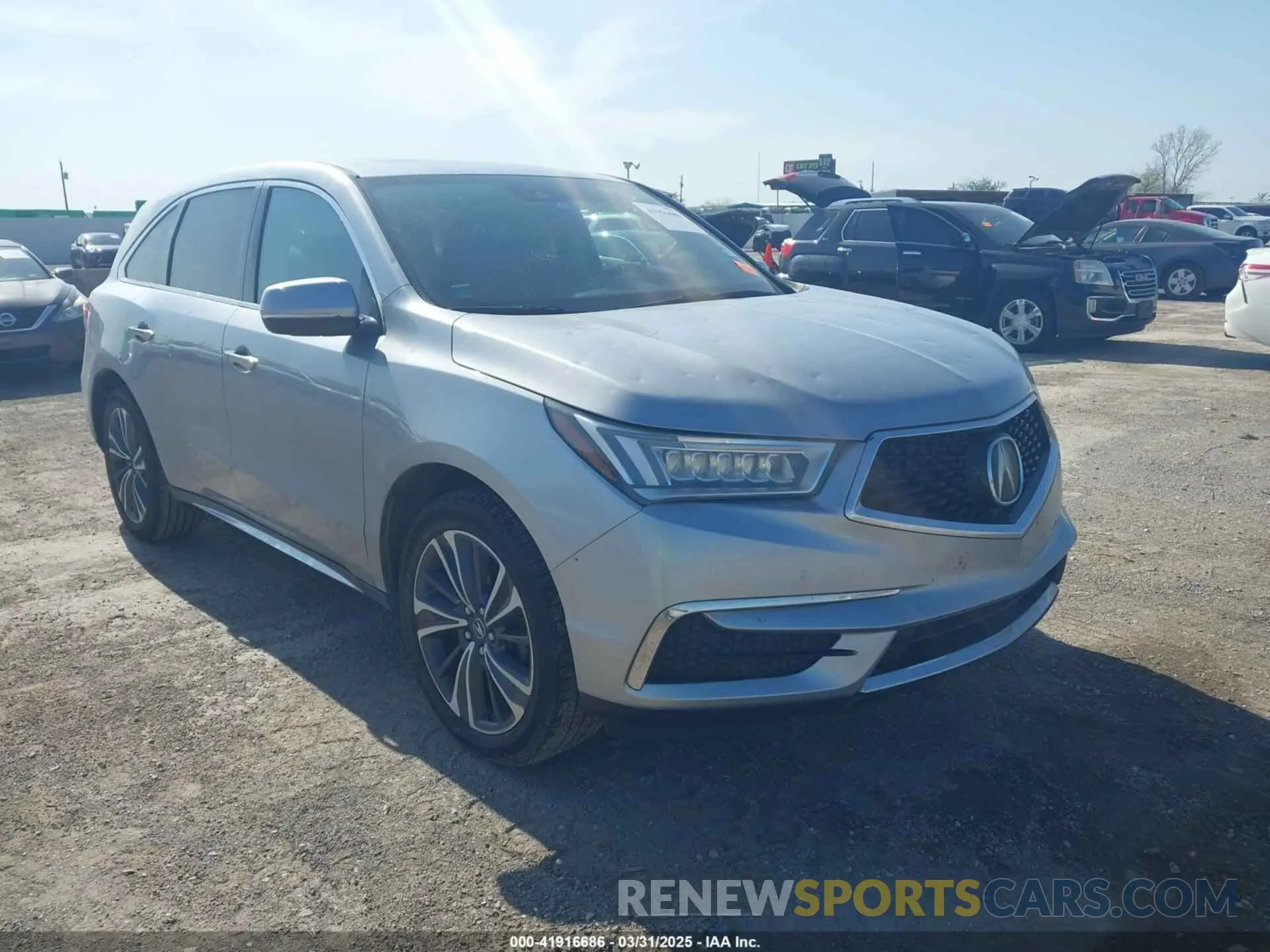 1 Фотография поврежденного автомобиля 5J8YD3H59LL005131 ACURA MDX 2020