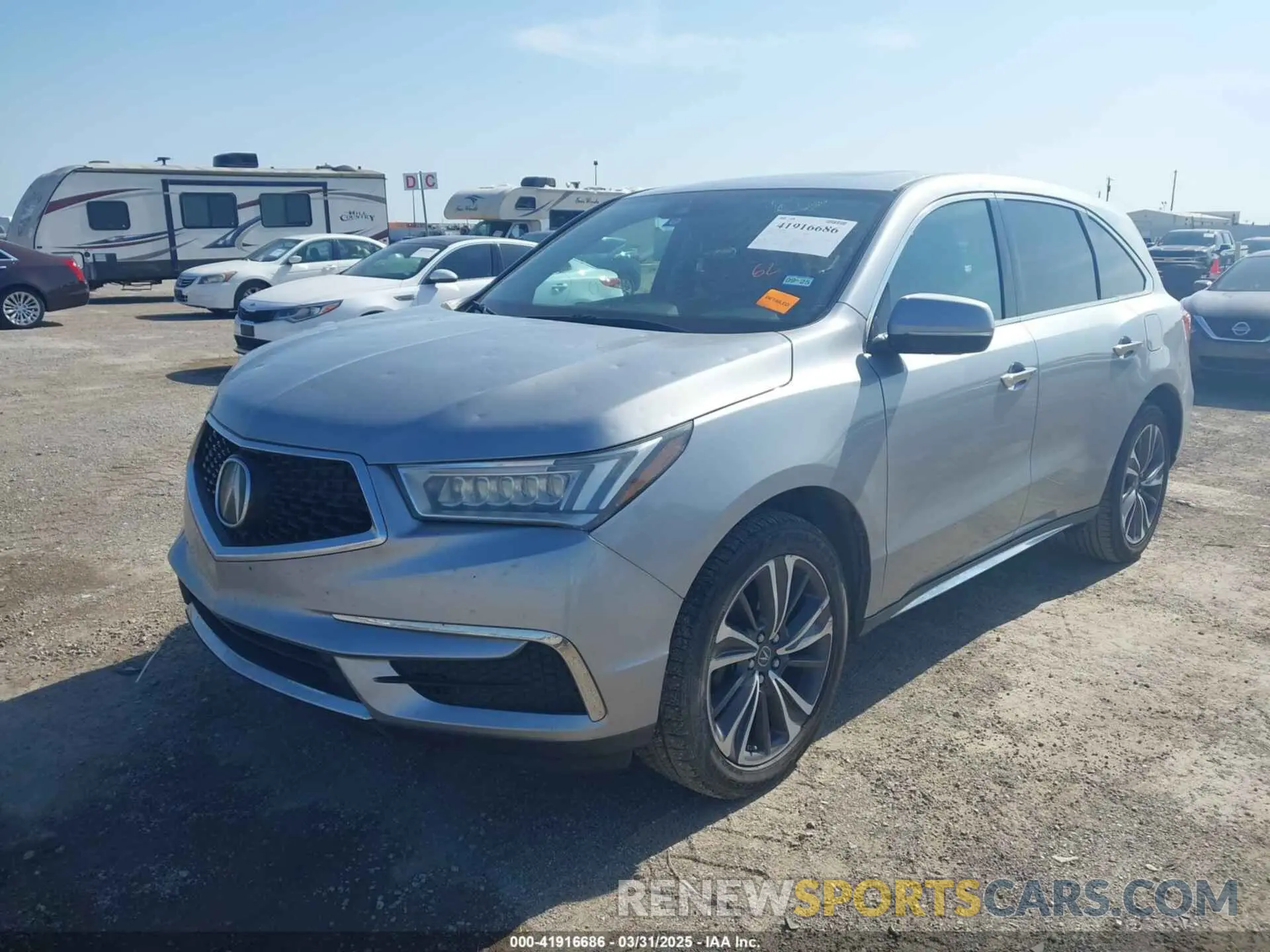 2 Фотография поврежденного автомобиля 5J8YD3H59LL005131 ACURA MDX 2020