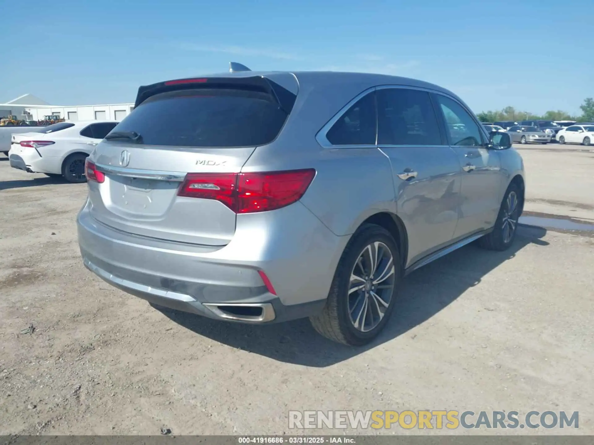4 Фотография поврежденного автомобиля 5J8YD3H59LL005131 ACURA MDX 2020